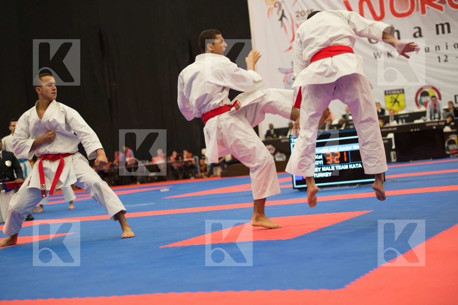 cadet Egypt Junior Kata male team