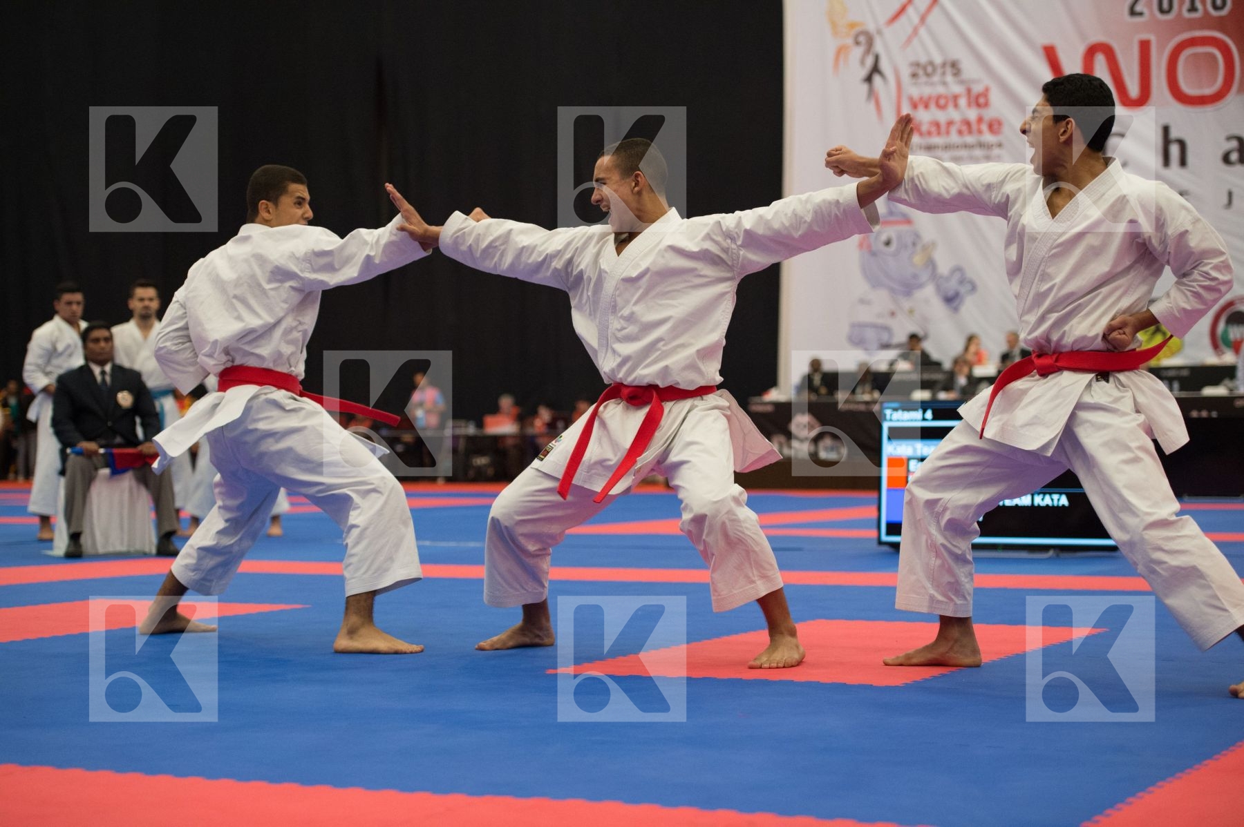 cadet Egypt Junior Kata male team