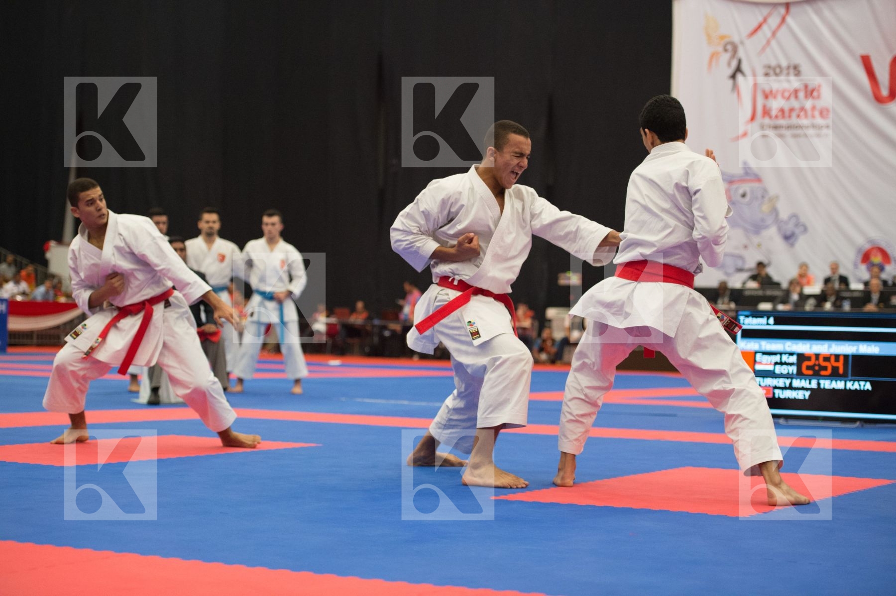 cadet Egypt Junior Kata male team