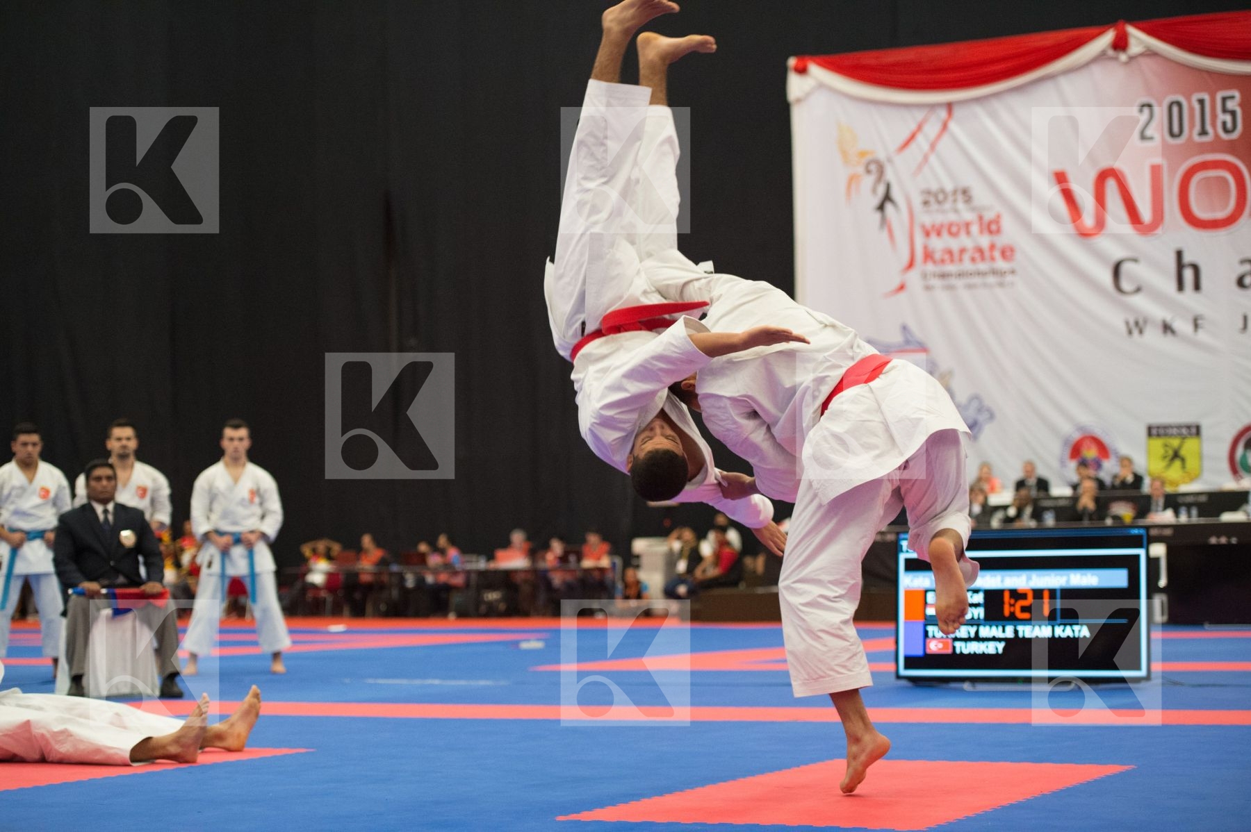 cadet Egypt Junior Kata male team