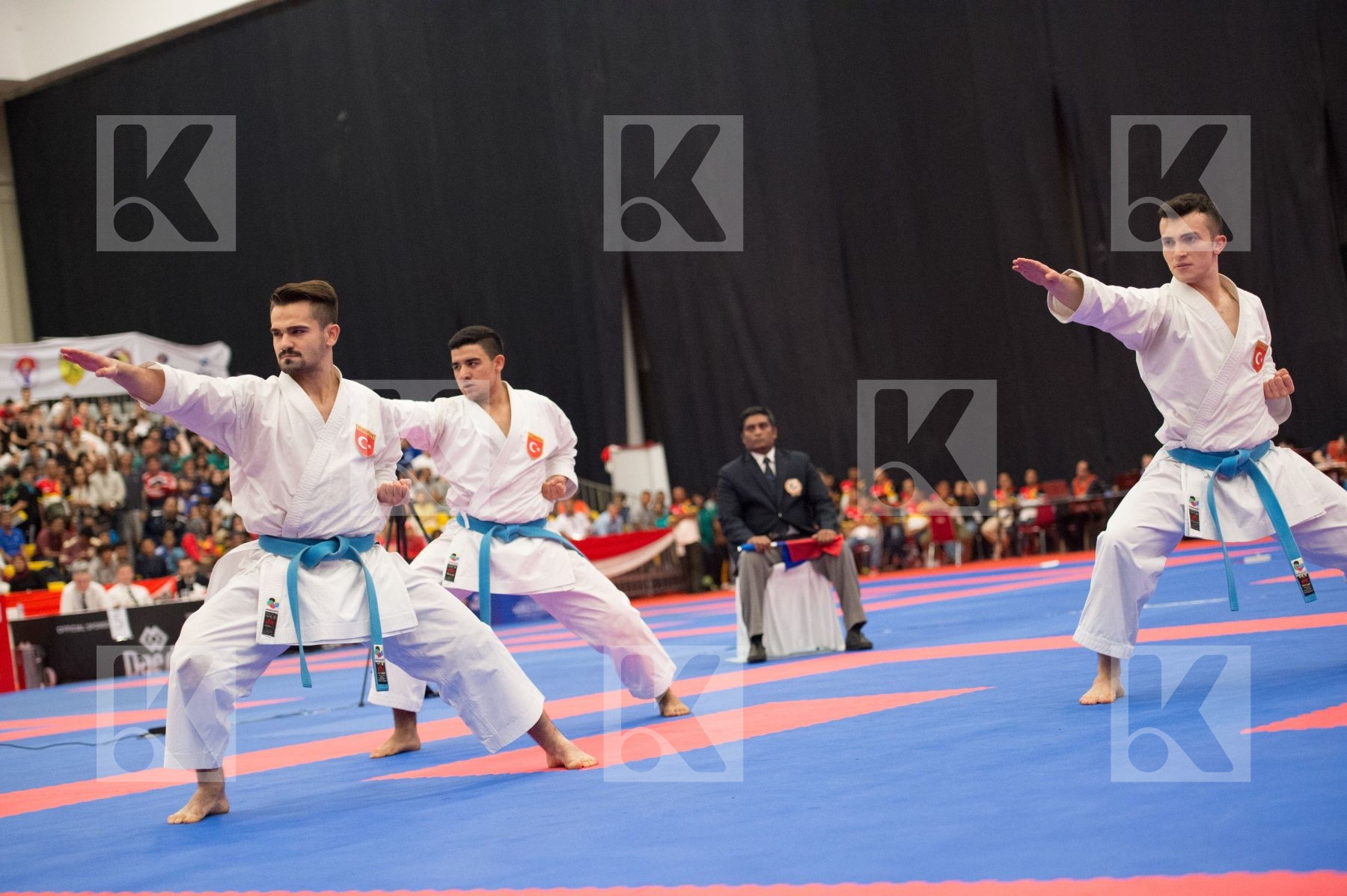 cadet Junior Kata male team Turkey
