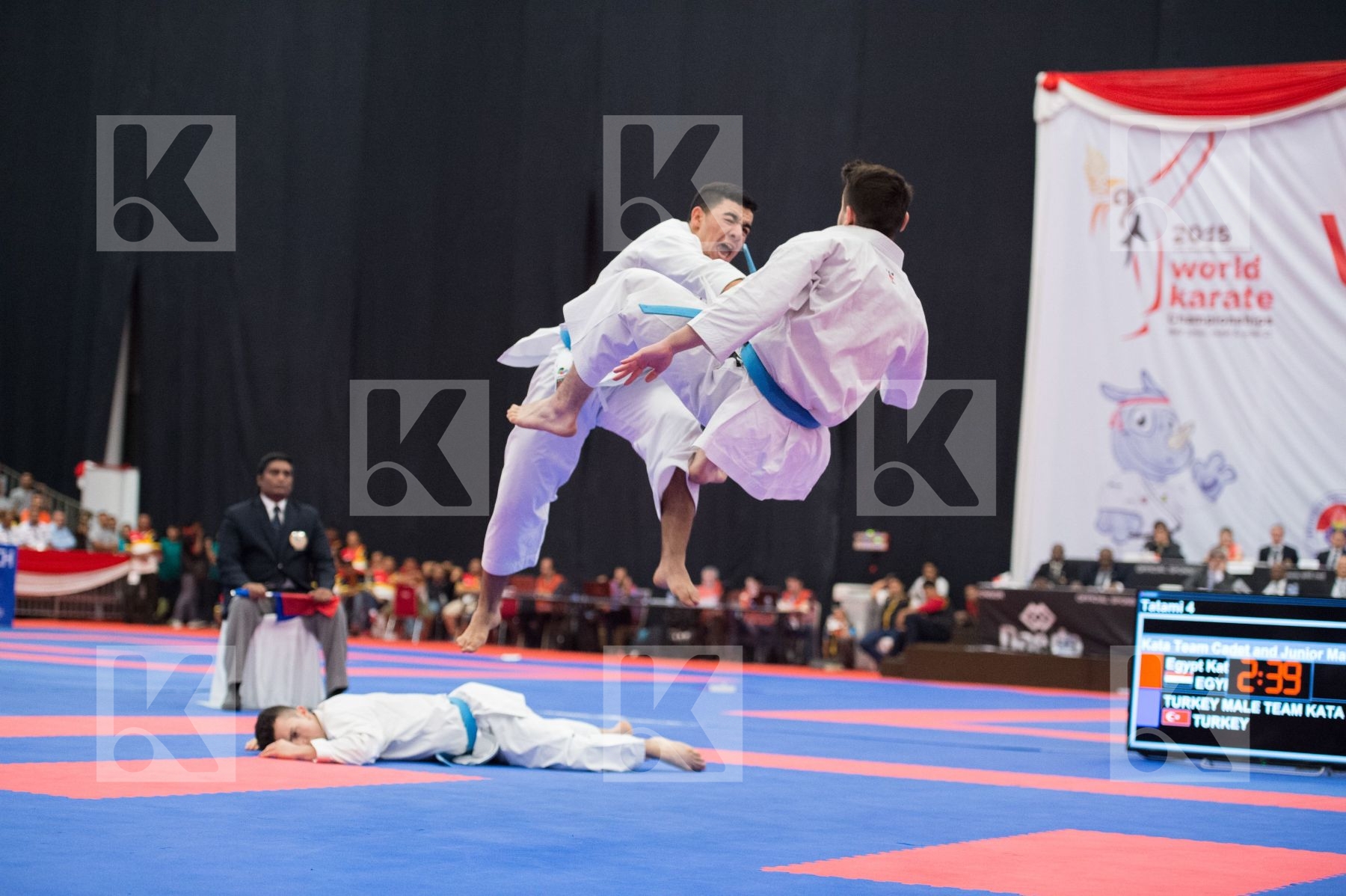 cadet Junior Kata male team Turkey