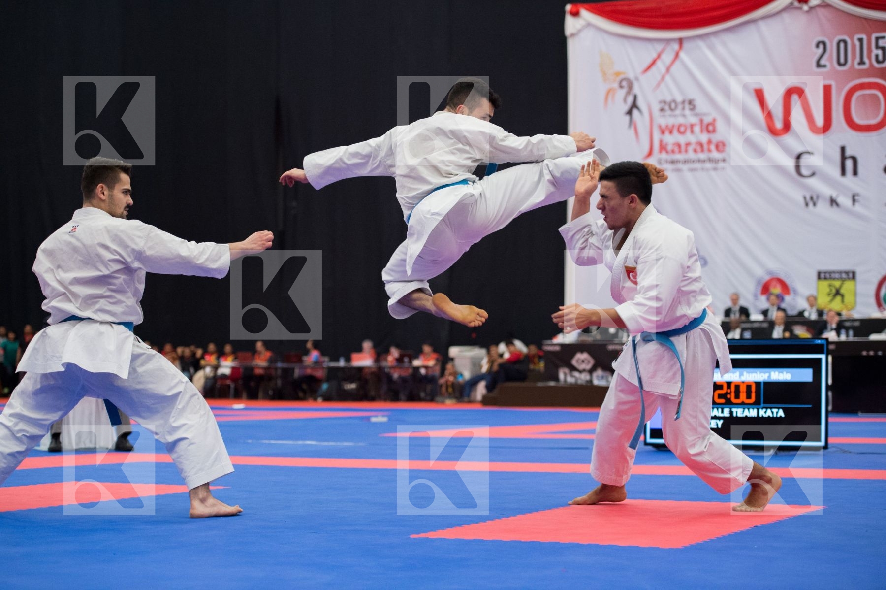 cadet Junior Kata male team Turkey