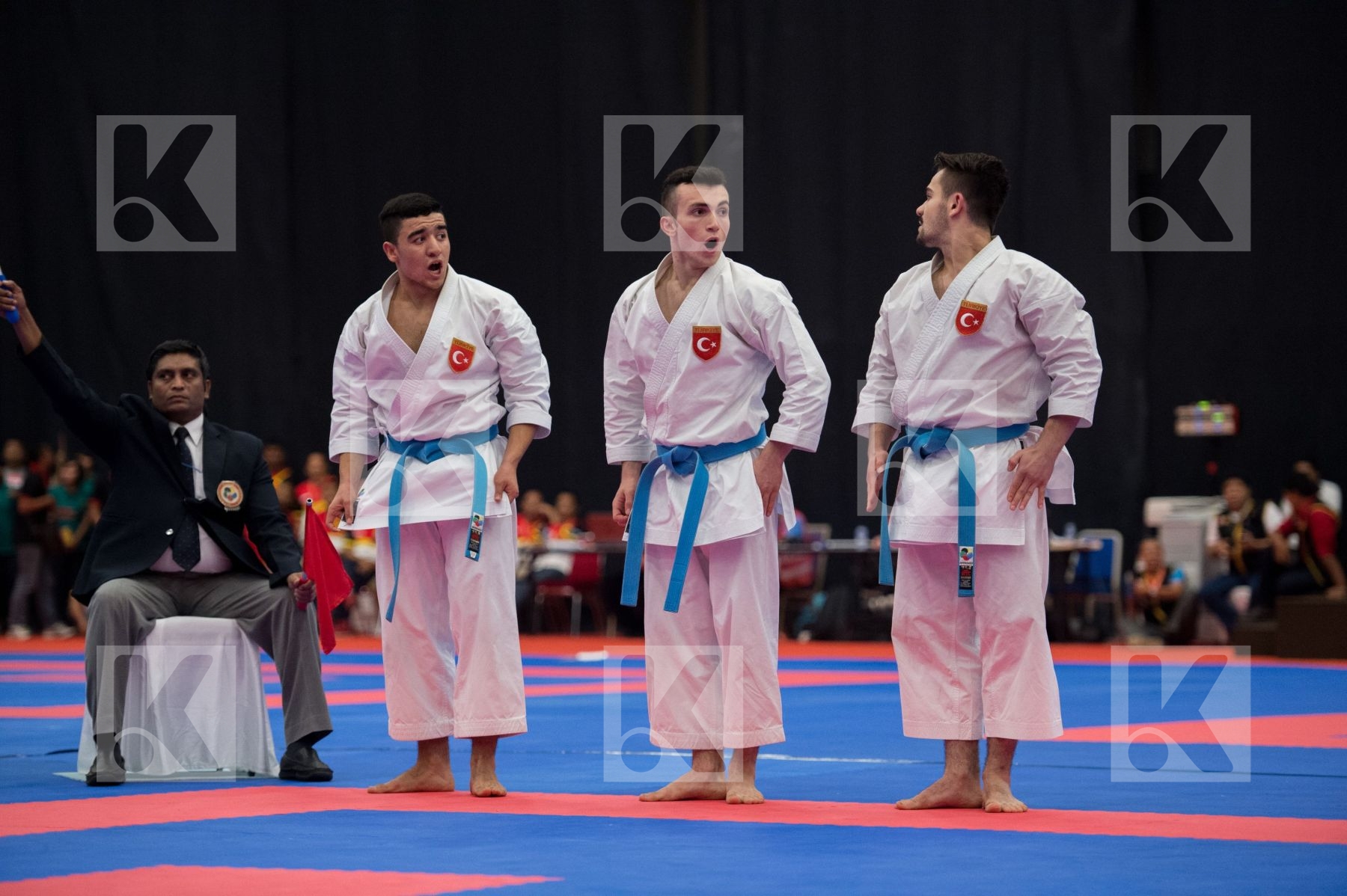 cadet Junior Kata male team Turkey