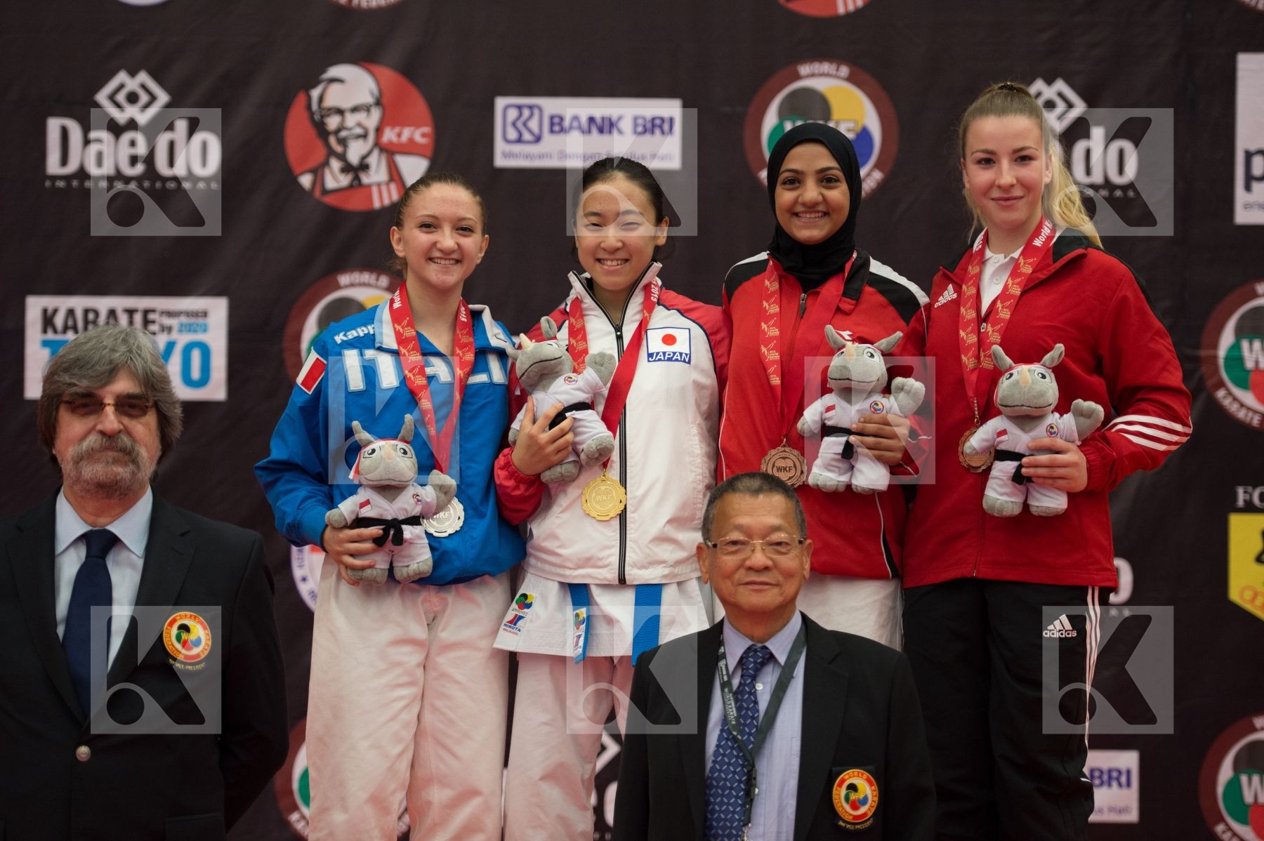 Amato Carolina Austria Bahledova Patricia cadet Egypt Italy Japa
