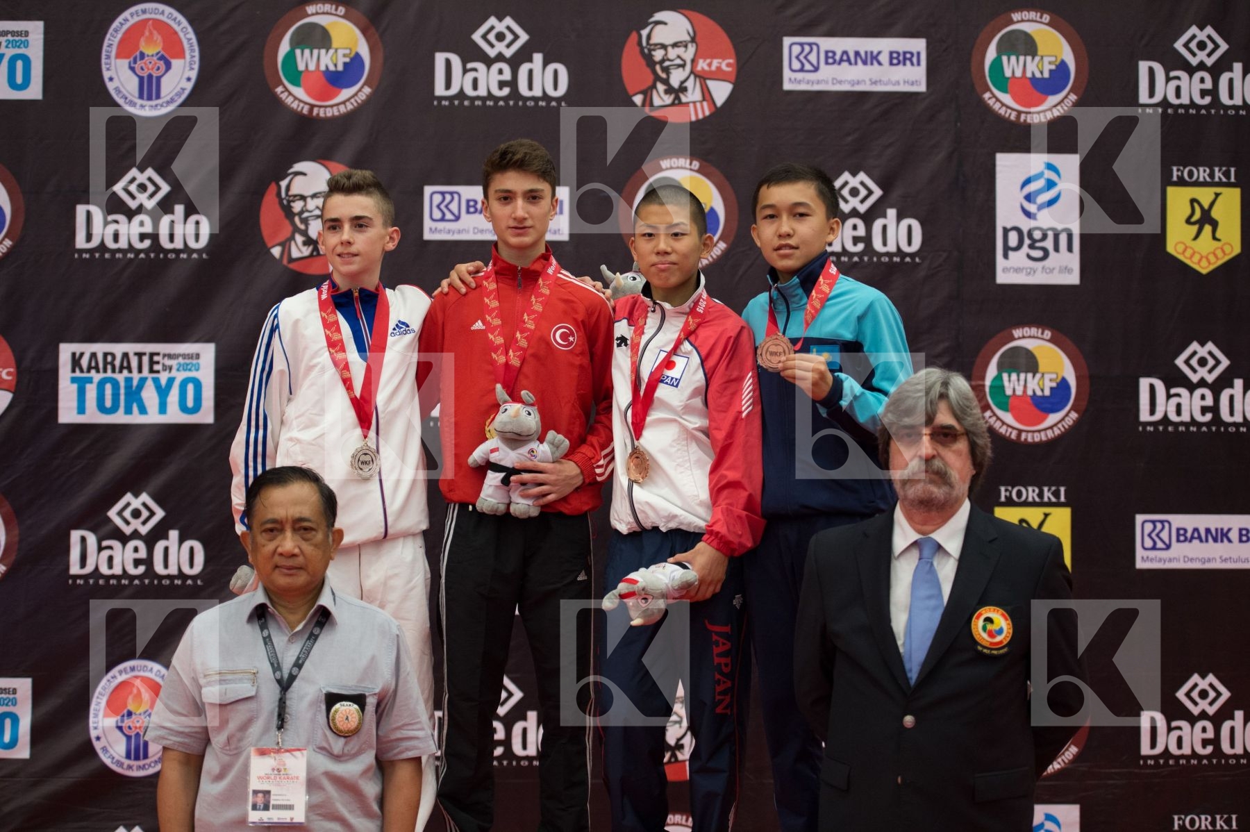 -52 kg Berthon Enzo cadet France Japan Kalmakhanov Birzhan Kazak