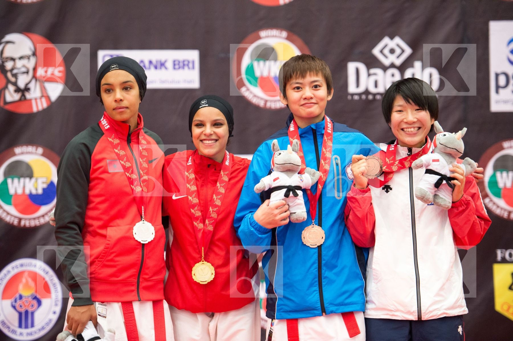 -50 kg Chinese Taipei Egypt Japan Ku Tsui-Ping Miyahara Miho Mor