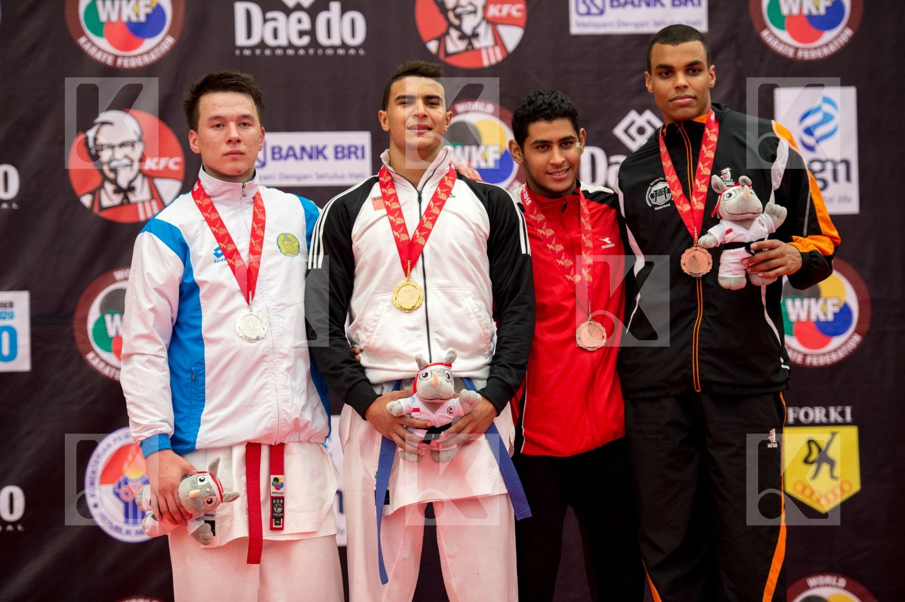 84+ kg Egypt El Kotby Mohamed Kazakhstan Lardy Tyron-Darnell Mor