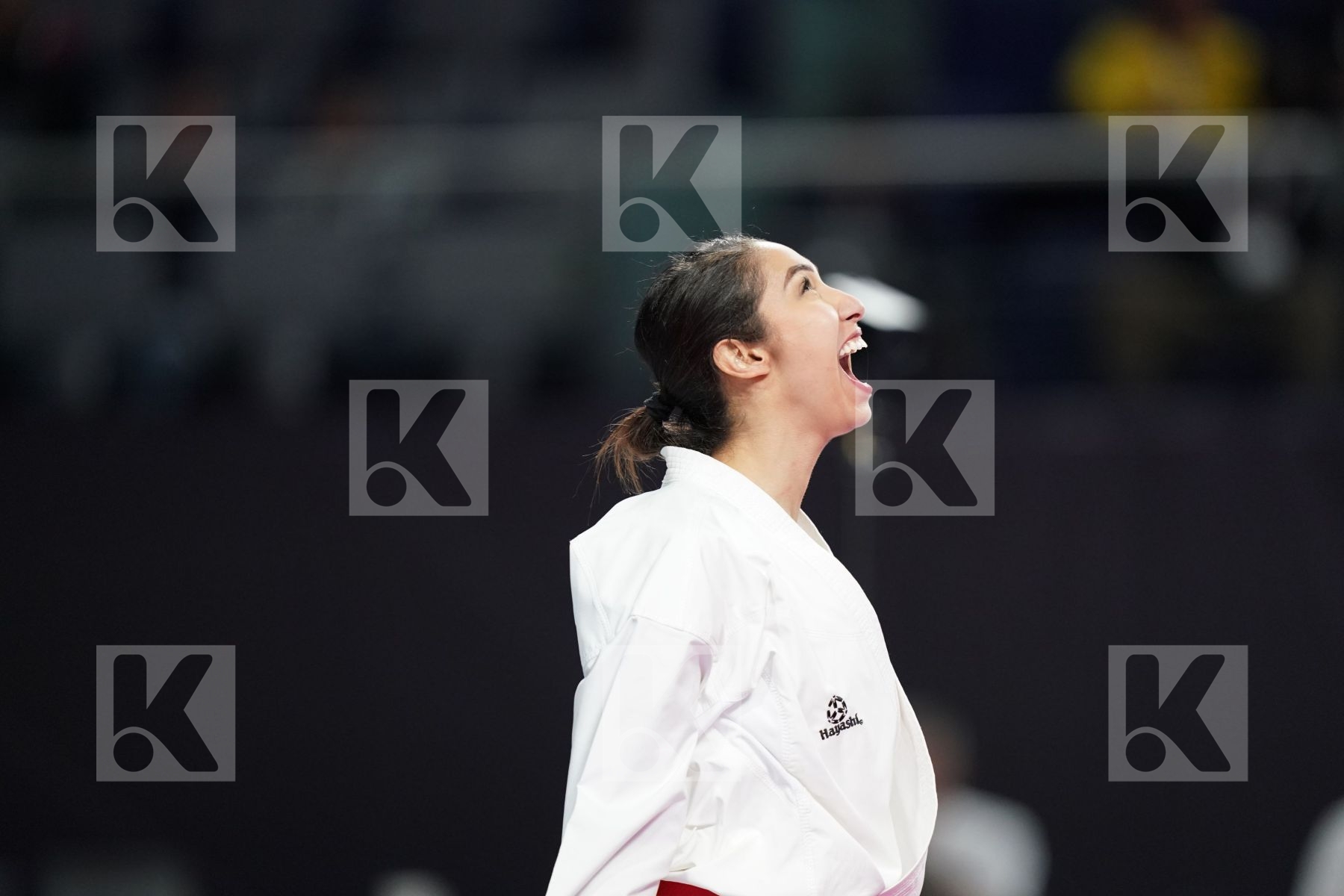 LAMYA MATOUB (ALGERIA) vs MARYIA ALIAKSEYEVA (BELARUS) in Senior Kumite Ð 68 Kg - Bronze bout