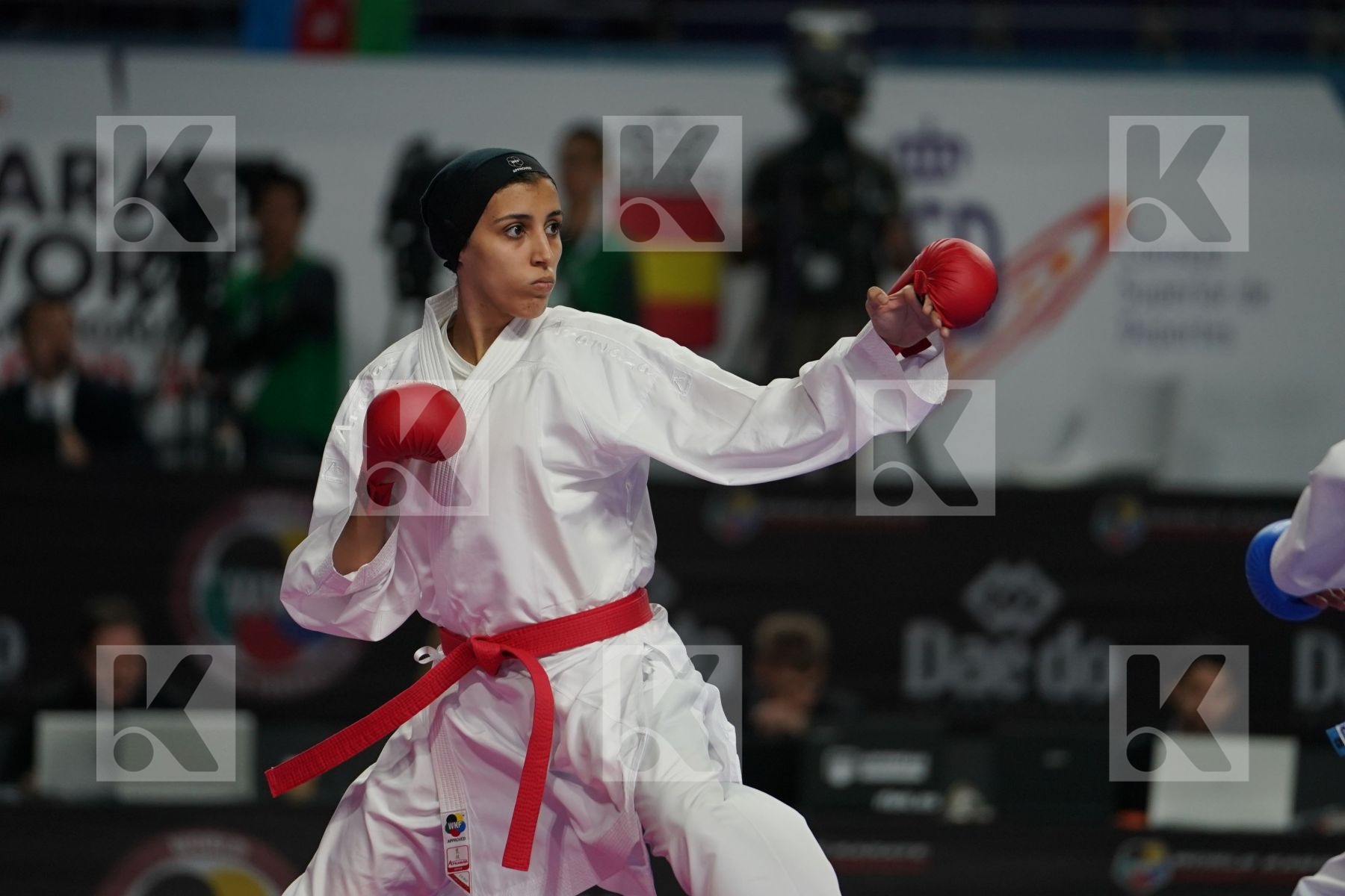 GIANA LOTFY (EGYPT) vs MERVE COBAN (TURKEY) in Senior Kumite Ð 61 Kg - Bronze bout