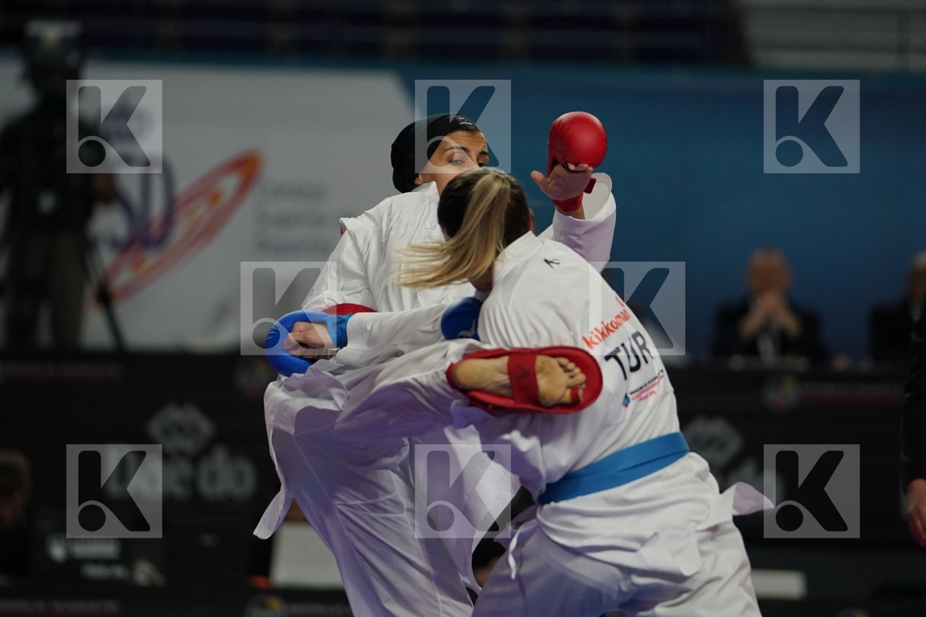 GIANA LOTFY (EGYPT) vs MERVE COBAN (TURKEY) in Senior Kumite Ð 61 Kg - Bronze bout