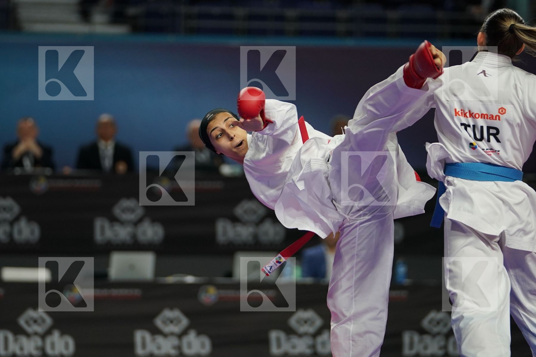 GIANA LOTFY (EGYPT) vs MERVE COBAN (TURKEY) in Senior Kumite Ð 61 Kg - Bronze bout