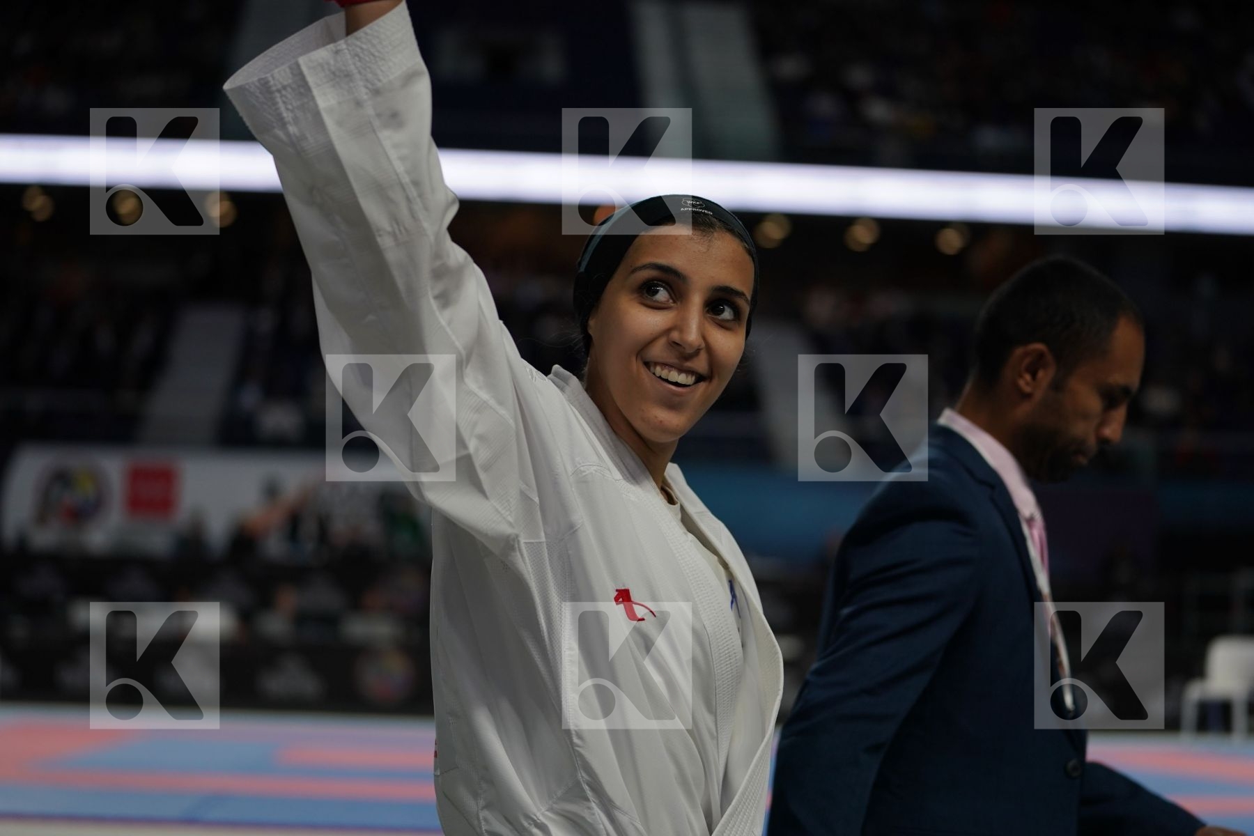 GIANA LOTFY (EGYPT) vs MERVE COBAN (TURKEY) in Senior Kumite Ð 61 Kg - Bronze bout