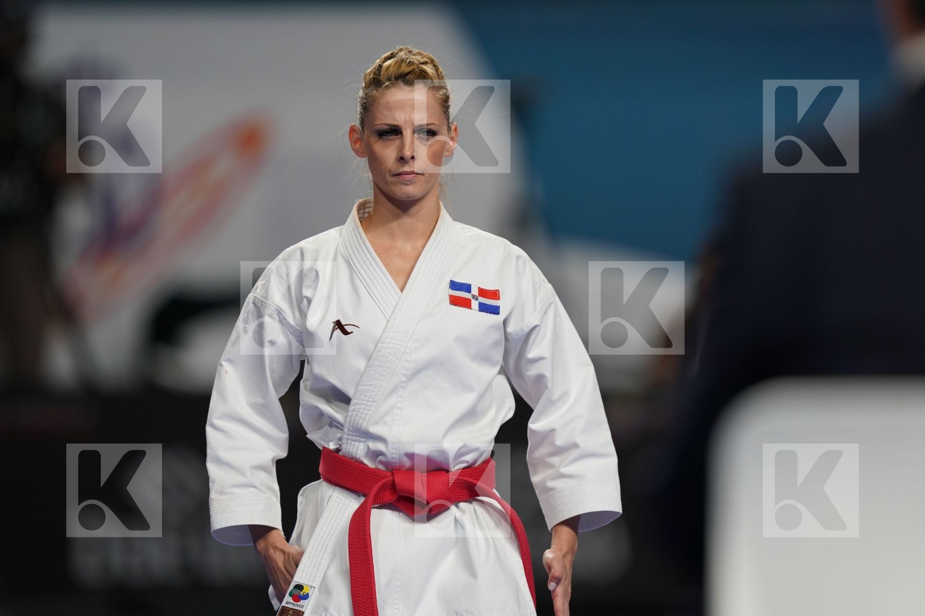 MARIA DIMITROVA (DOMINICAN REPUBLIC) vs MO SHEUNG GRACE LAU (HONG KONG, CHINA) in Senior Female Kata - Bronze bout