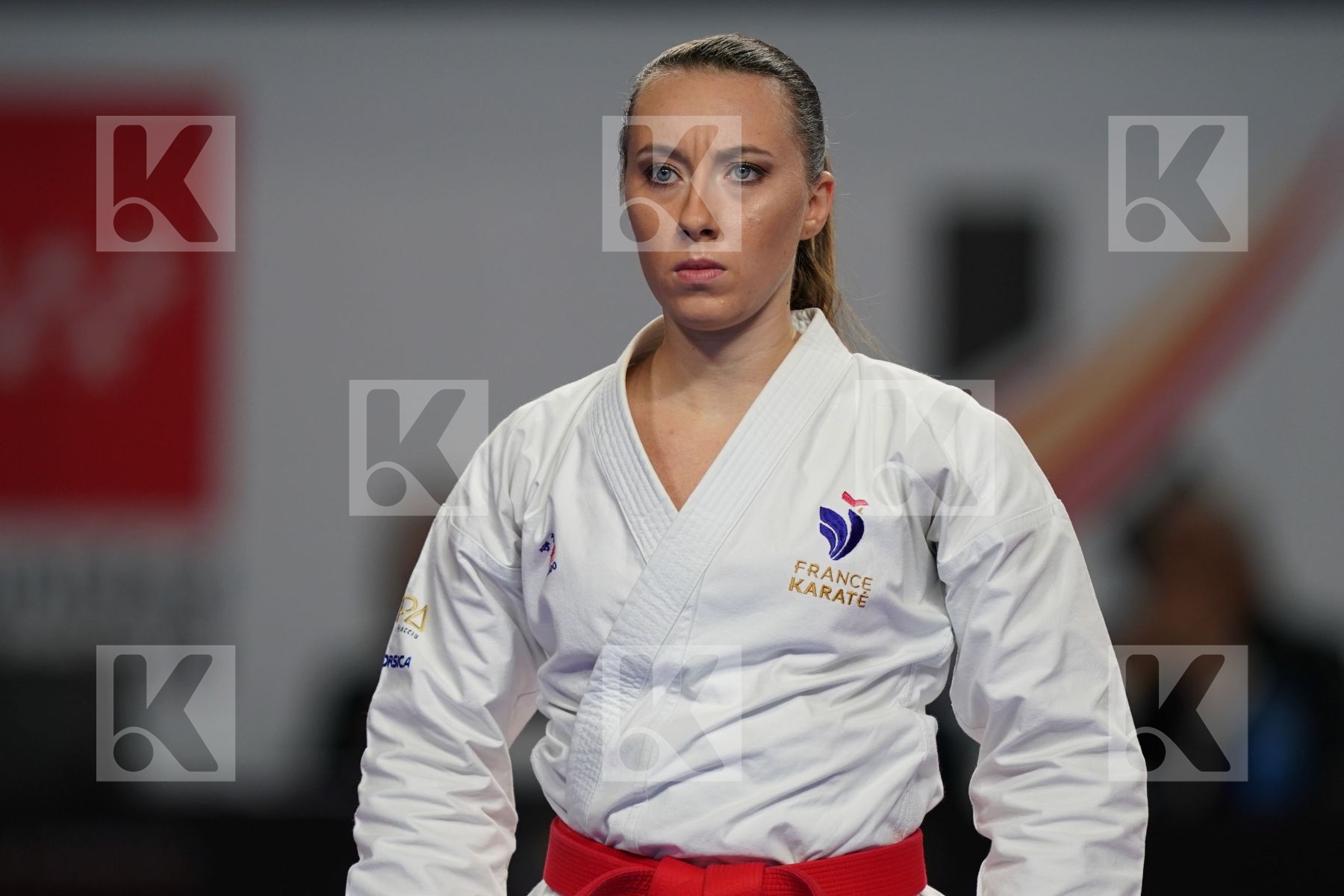 ALEXANDRA FERACCI (FRANCE) vs VIVIANA BOTTARO (ITALY) in Senior Female Kata - Bronze bout