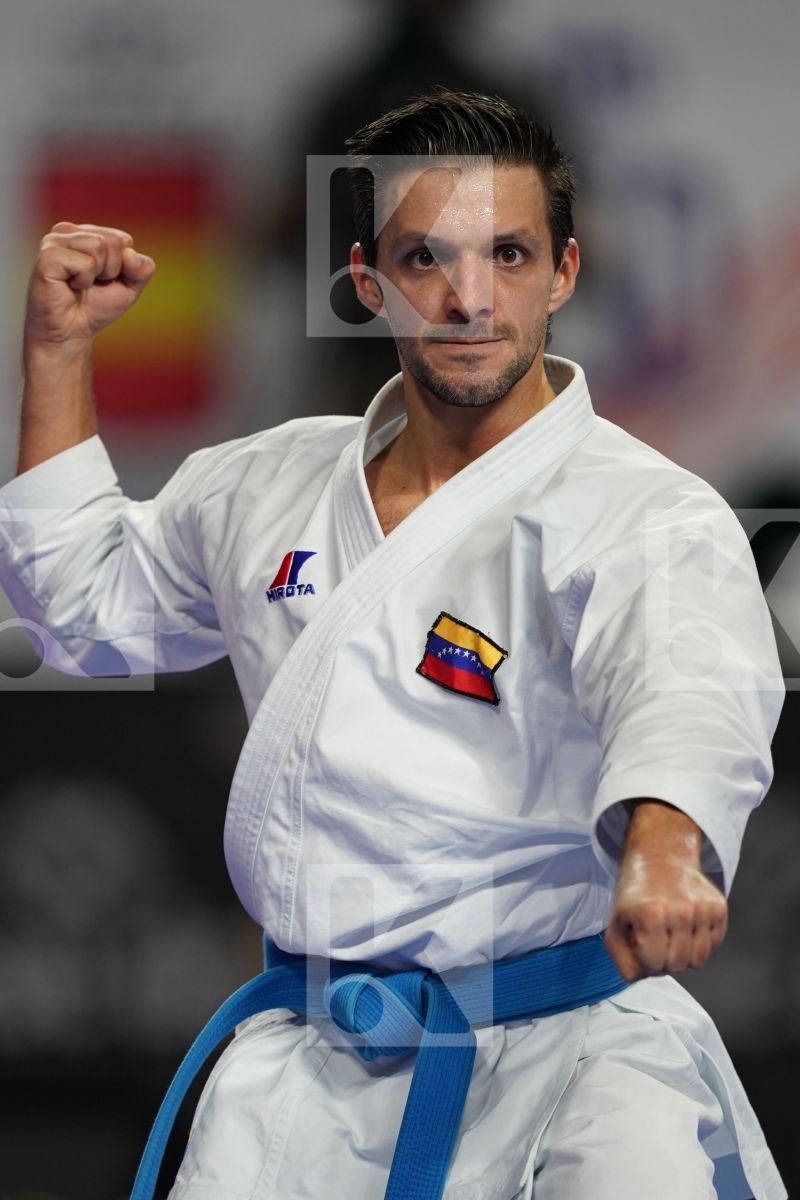 ALI SOFUOGLU (TURKEY) vs ANTONIO DIAZ (VENEZUELA) in Senior Male Kata - Bronze bout