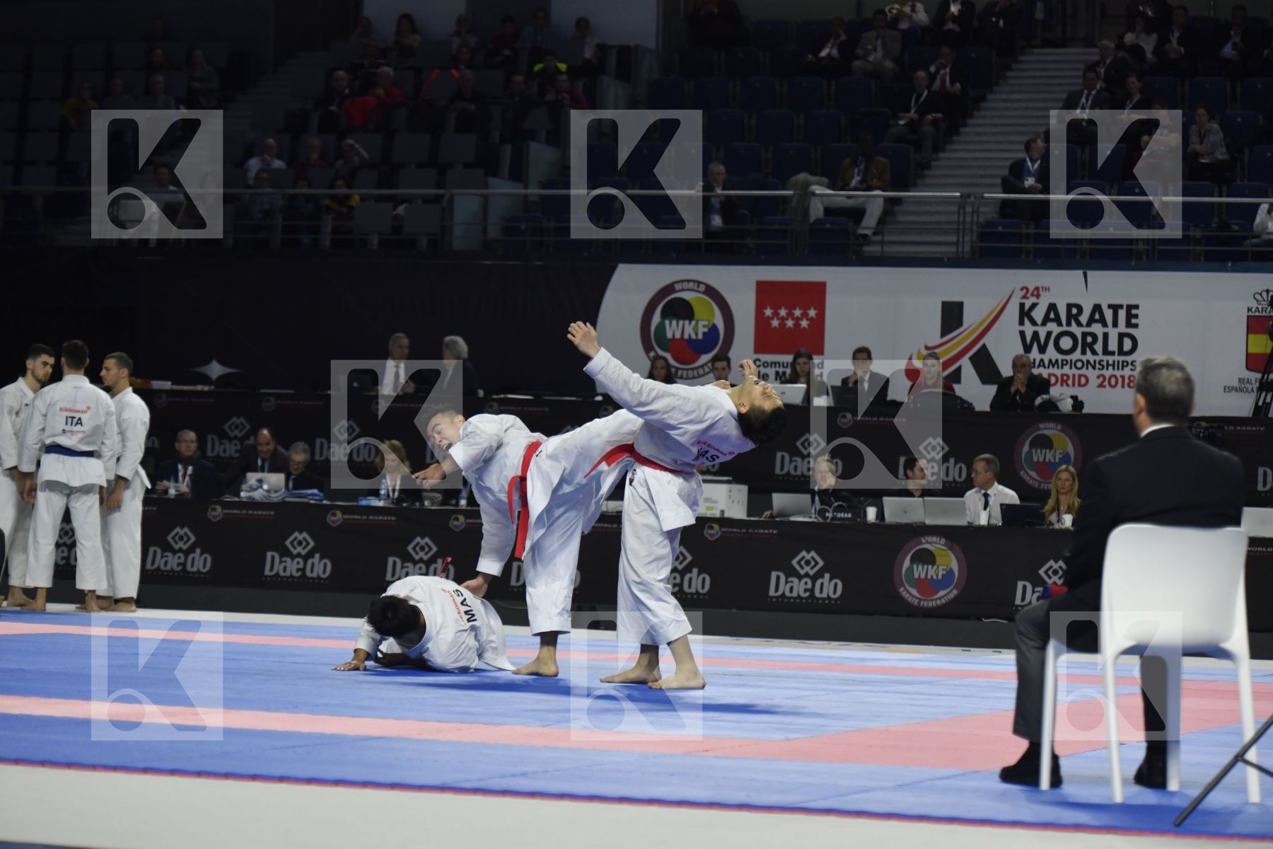 MALAYSIA (HOE, LEONG, OH THENG WEI) vs ITALY (GALLO, IODICE, PANAGIA) in Senior Team Male Kata - Bronze bout