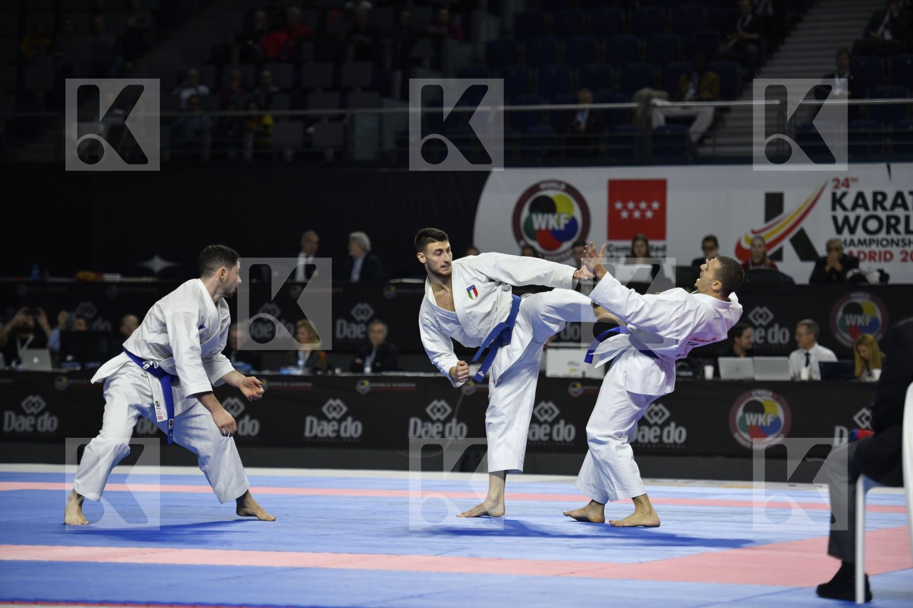 MALAYSIA (HOE, LEONG, OH THENG WEI) vs ITALY (GALLO, IODICE, PANAGIA) in Senior Team Male Kata - Bronze bout