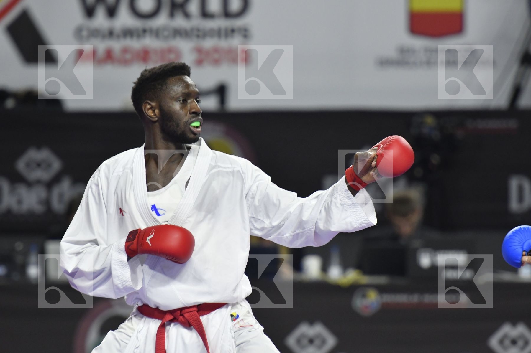 SENEGAL (CISSE, DIOP, GUEYE, MBAYE, NDOUR, SENE) vs ITALY (EL SHARABY, JENDOUBI, MAESTRI, MARESCA, MARINO, MARTINA, MINARDI) in Senior Team Male Kumite - Bronze bout