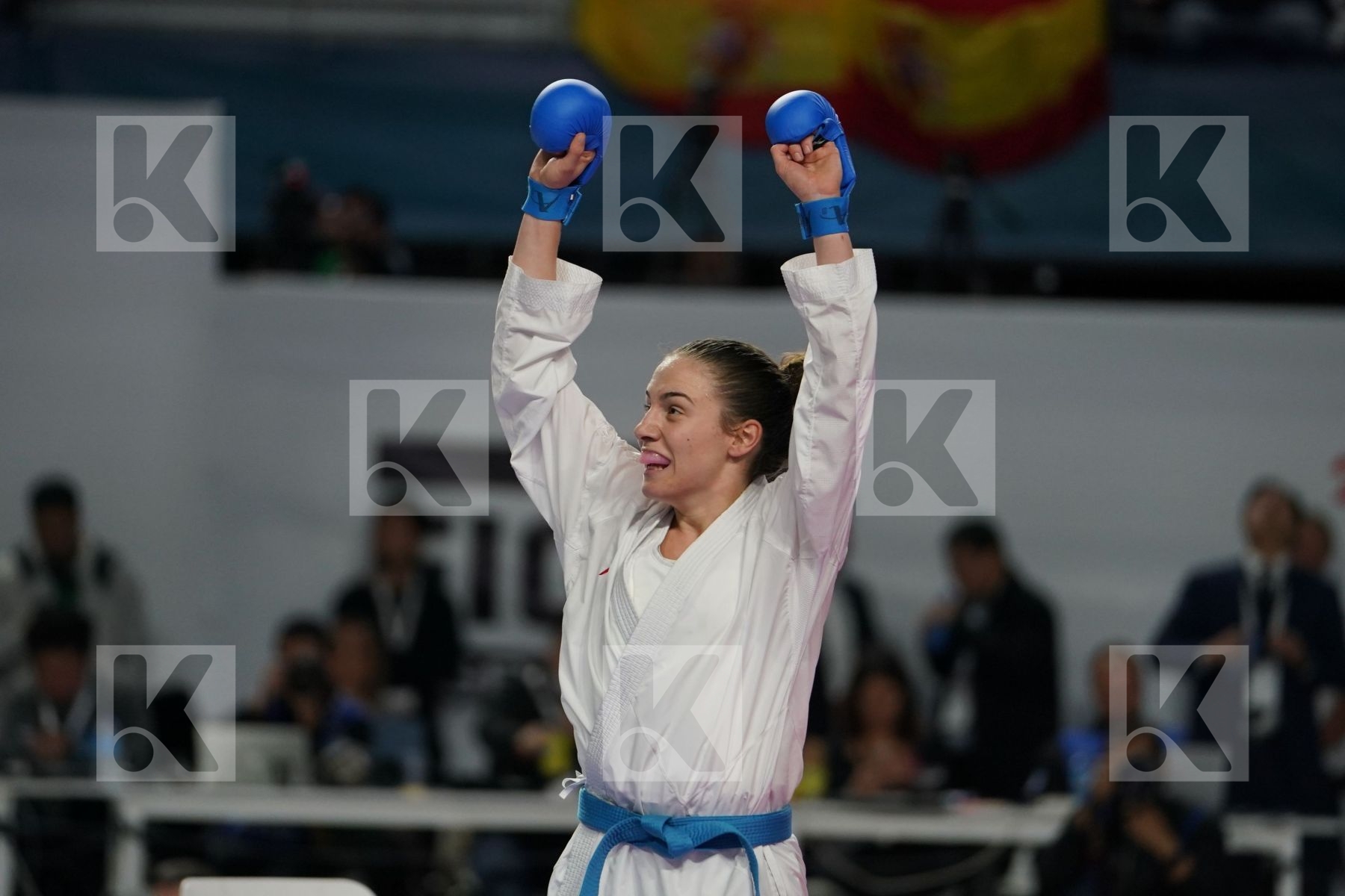 XIAOYAN YIN (PEOPLE'S REPUBLIC OF CHINA) vs JOVANA PREKOVIC (SERBIA) in Senior Kumite Ð 61 Kg - Final bout