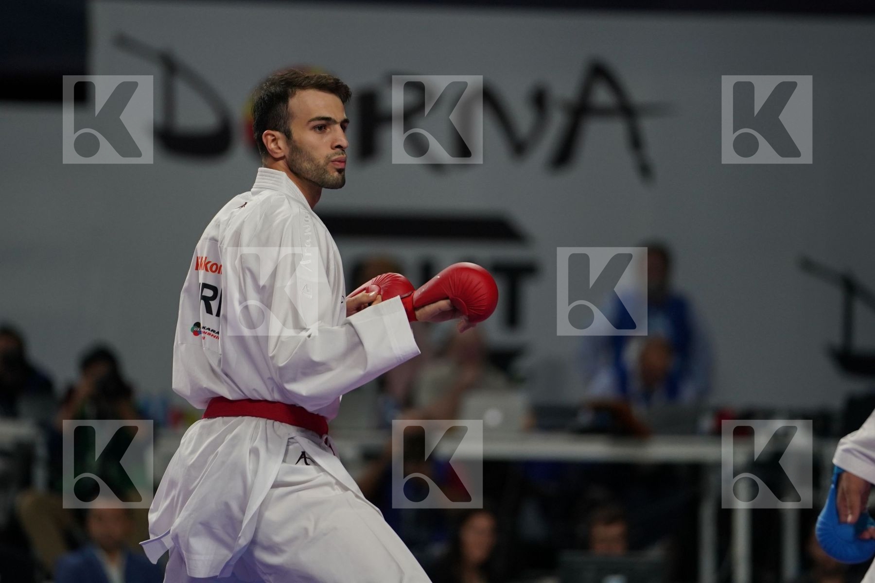 BAHMAN ASGARI GHONCHEH (ISLAMIC REPUBLIC OF IRAN) vs LUIGI BUSA (ITALY) in Senior Kumite Ð 75 Kg - Final bout