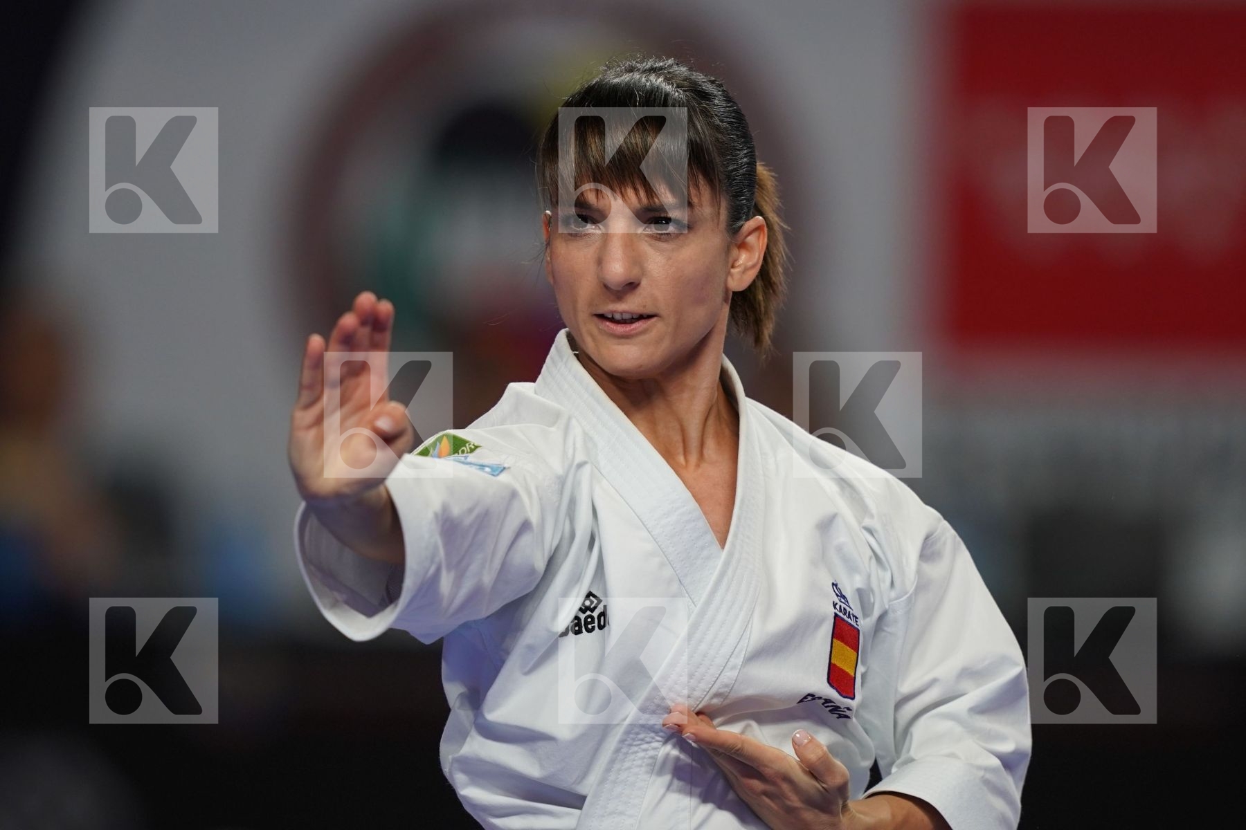 SANDRA SANCHEZ JAIME (SPAIN) vs KIYOU SHIMIZU (JAPAN) in Senior Female Kata - Final bout