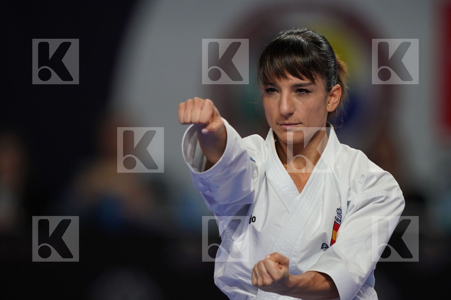 SANDRA SANCHEZ JAIME (SPAIN) vs KIYOU SHIMIZU (JAPAN) in Senior Female Kata - Final bout