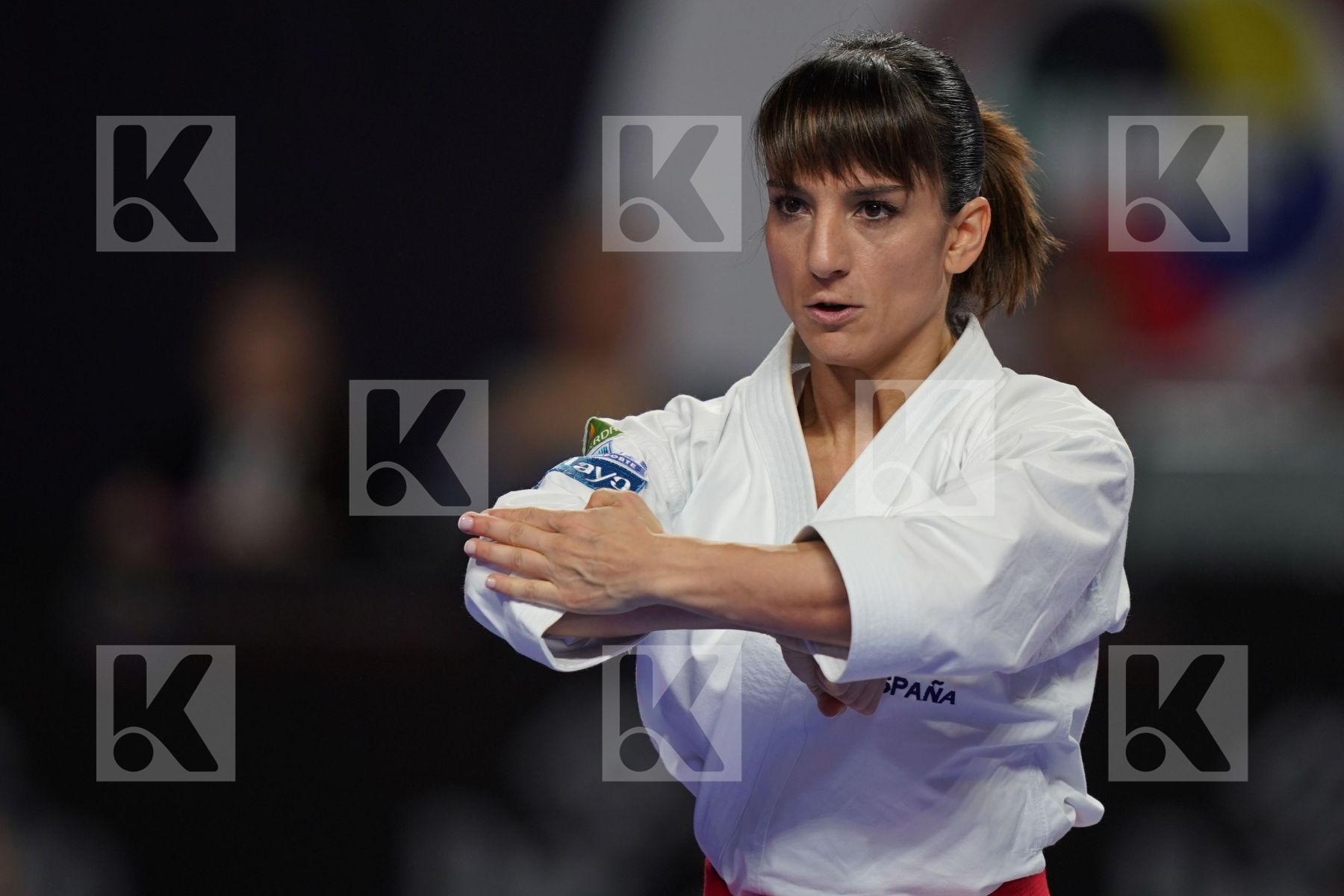 SANDRA SANCHEZ JAIME (SPAIN) vs KIYOU SHIMIZU (JAPAN) in Senior Female Kata - Final bout