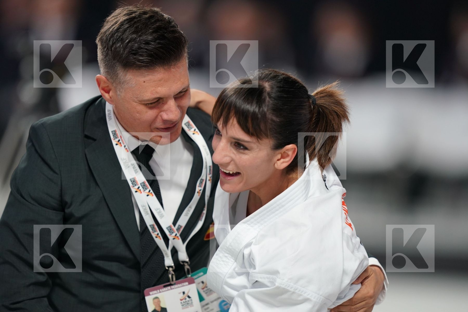 SANDRA SANCHEZ JAIME (SPAIN) vs KIYOU SHIMIZU (JAPAN) in Senior Female Kata - Final bout
