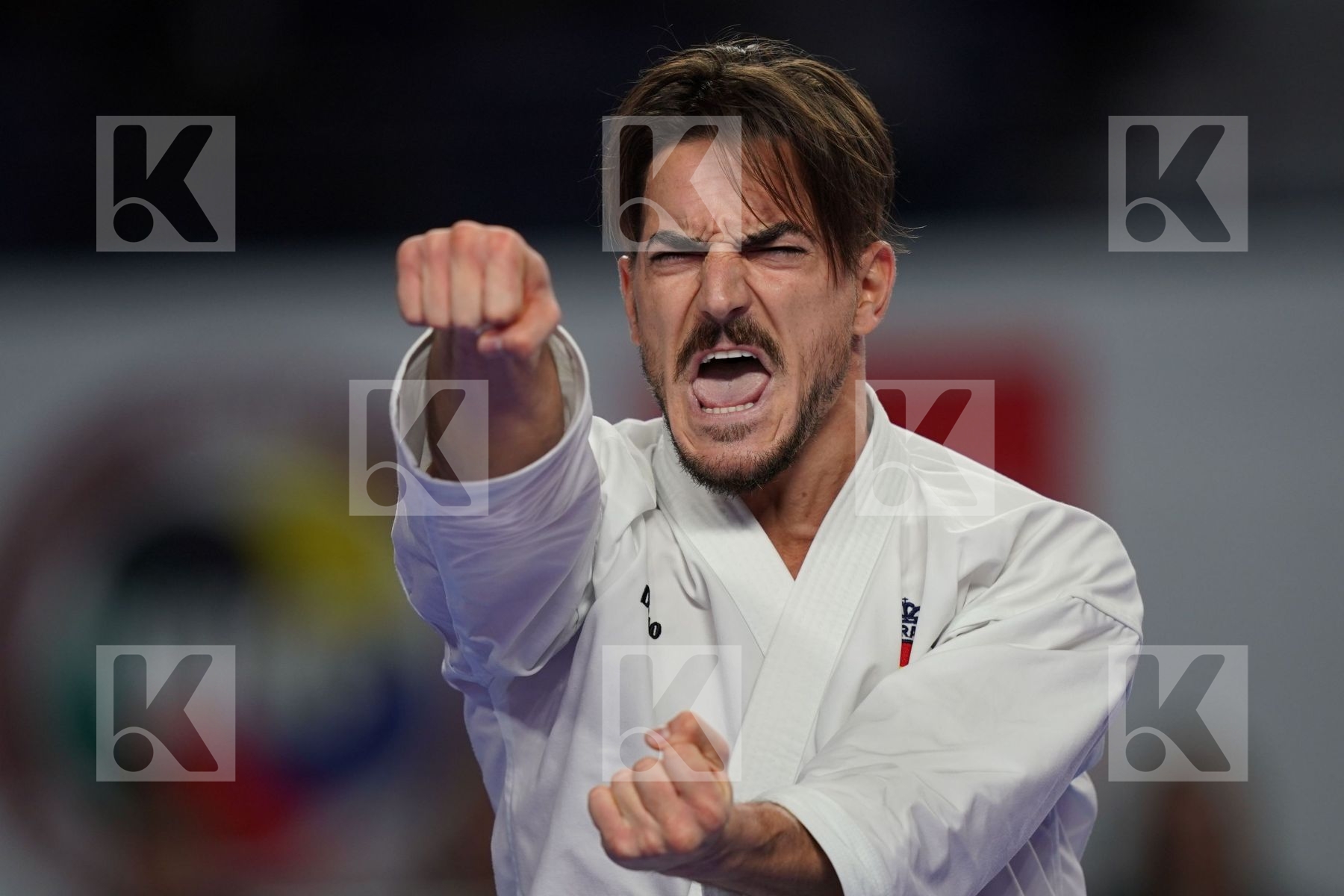 DAMIAN HUGO QUINTERO CAPDEVILA (SPAIN) vs RYO KIYUNA (JAPAN) in Senior Male Kata - Final bout
