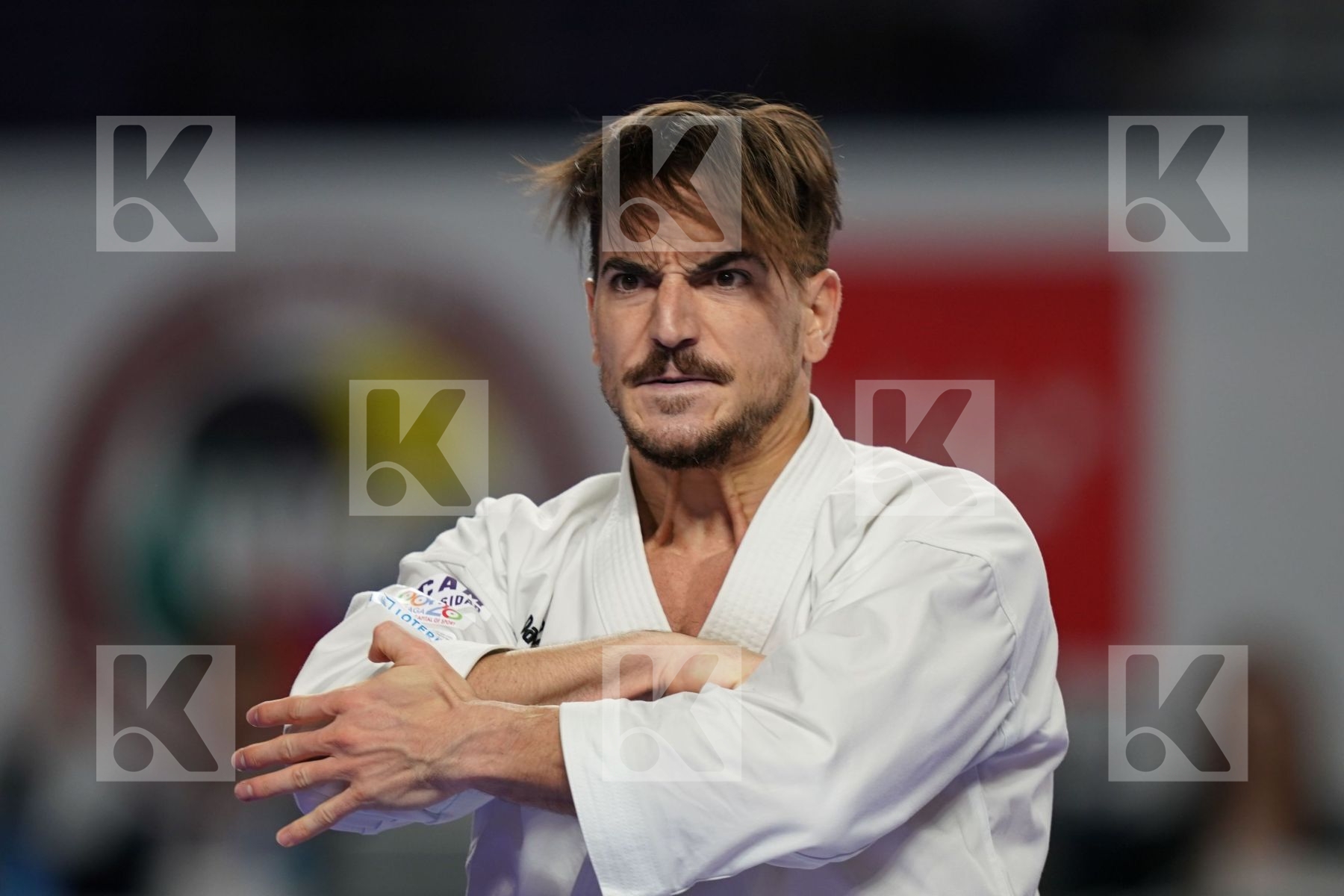 DAMIAN HUGO QUINTERO CAPDEVILA (SPAIN) vs RYO KIYUNA (JAPAN) in Senior Male Kata - Final bout