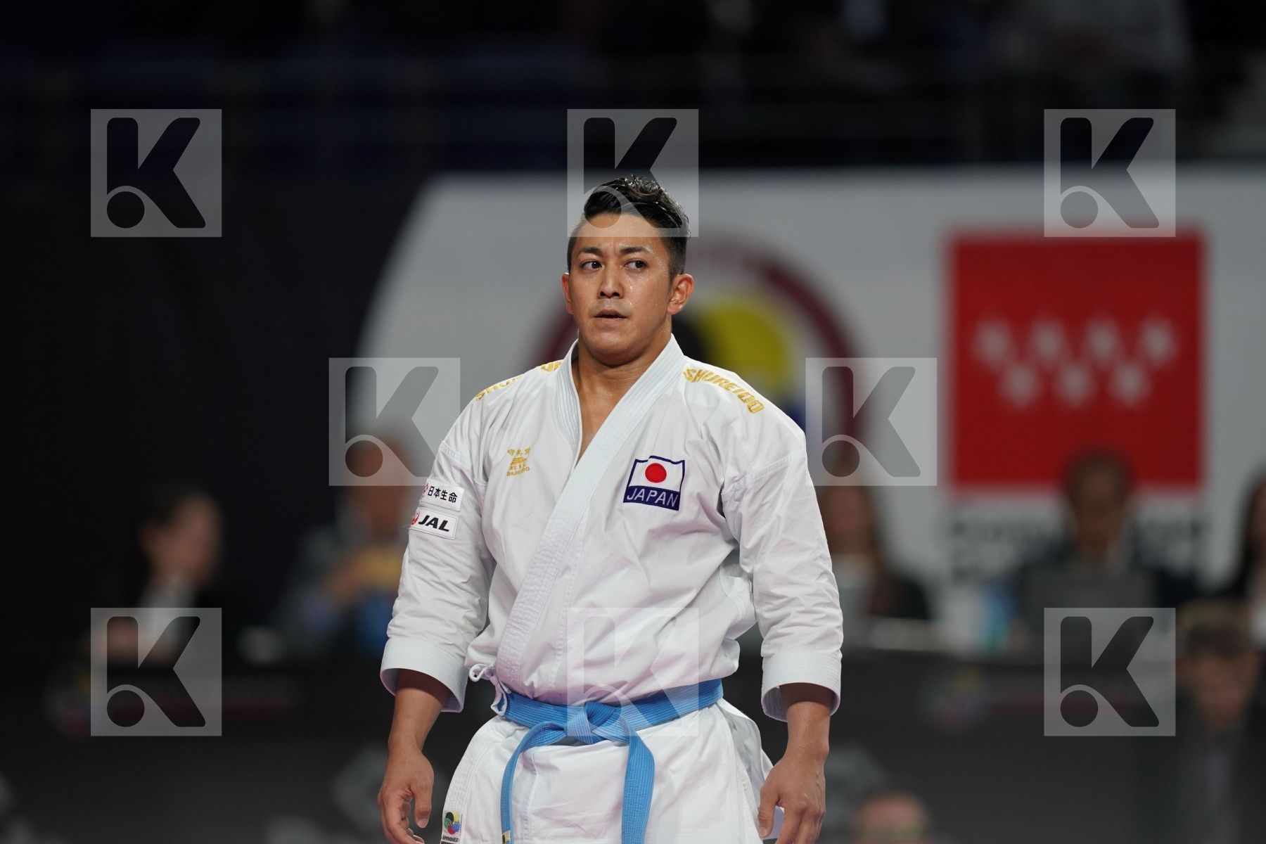 DAMIAN HUGO QUINTERO CAPDEVILA (SPAIN) vs RYO KIYUNA (JAPAN) in Senior Male Kata - Final bout