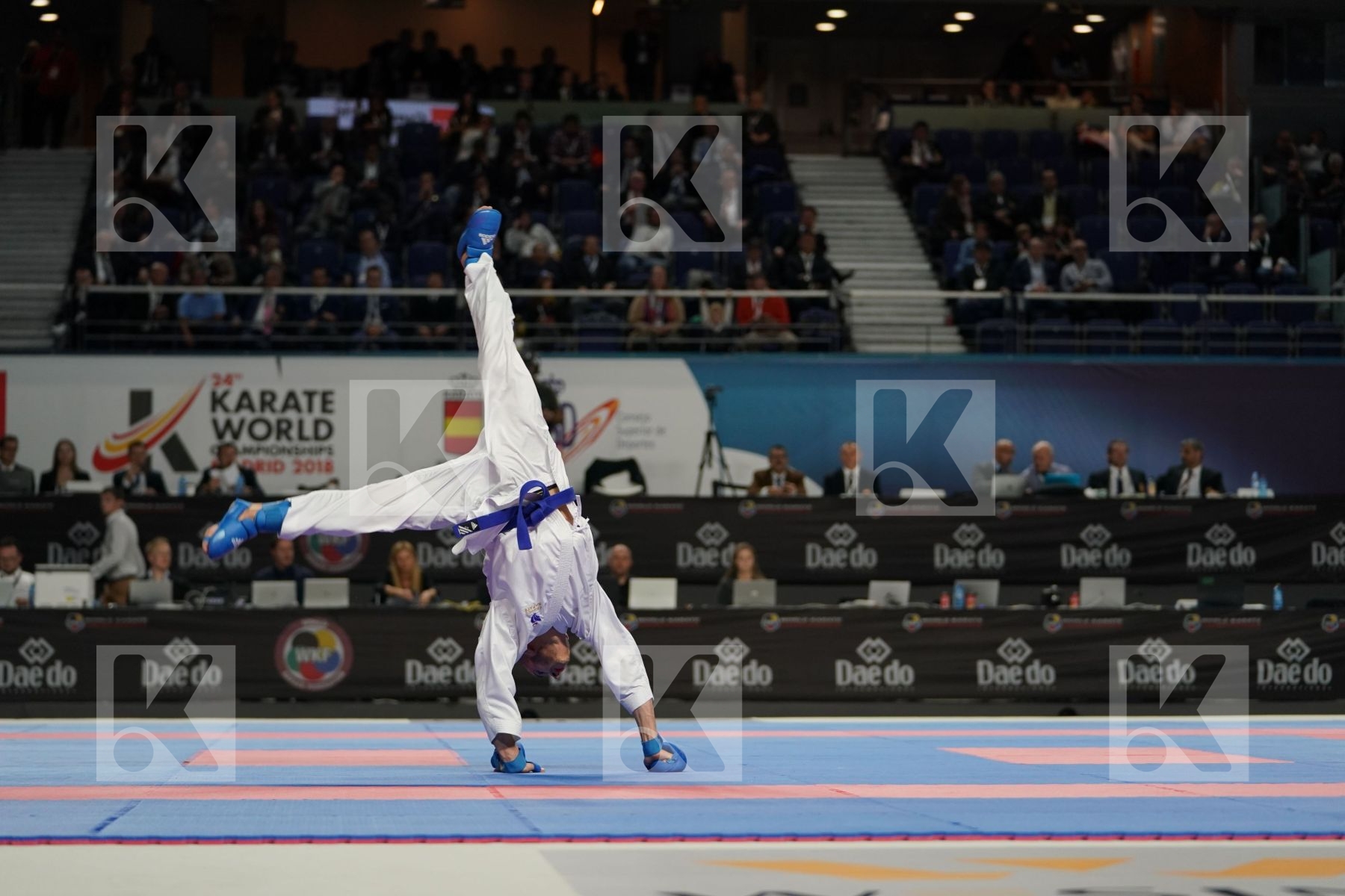 VINICIUS FIGUEIRA (BRAZIL) vs STEVEN DACOSTA (FRANCE) in Senior Kumite -67 Kg - Final bout