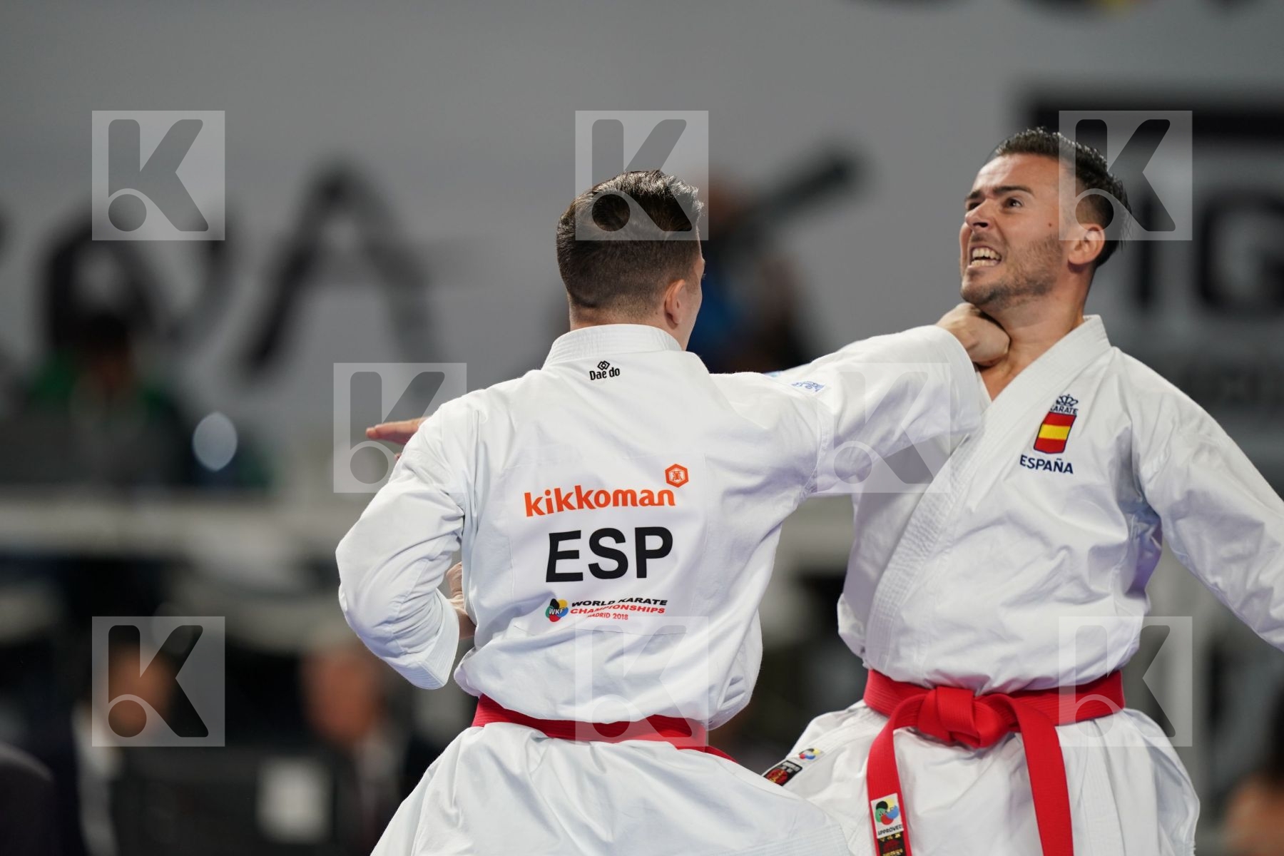SPAIN(CARBONELL LOPEZ, GALAN LOPEZ, SALAZAR JOVER) in Senior Team Male Kata - Final bout