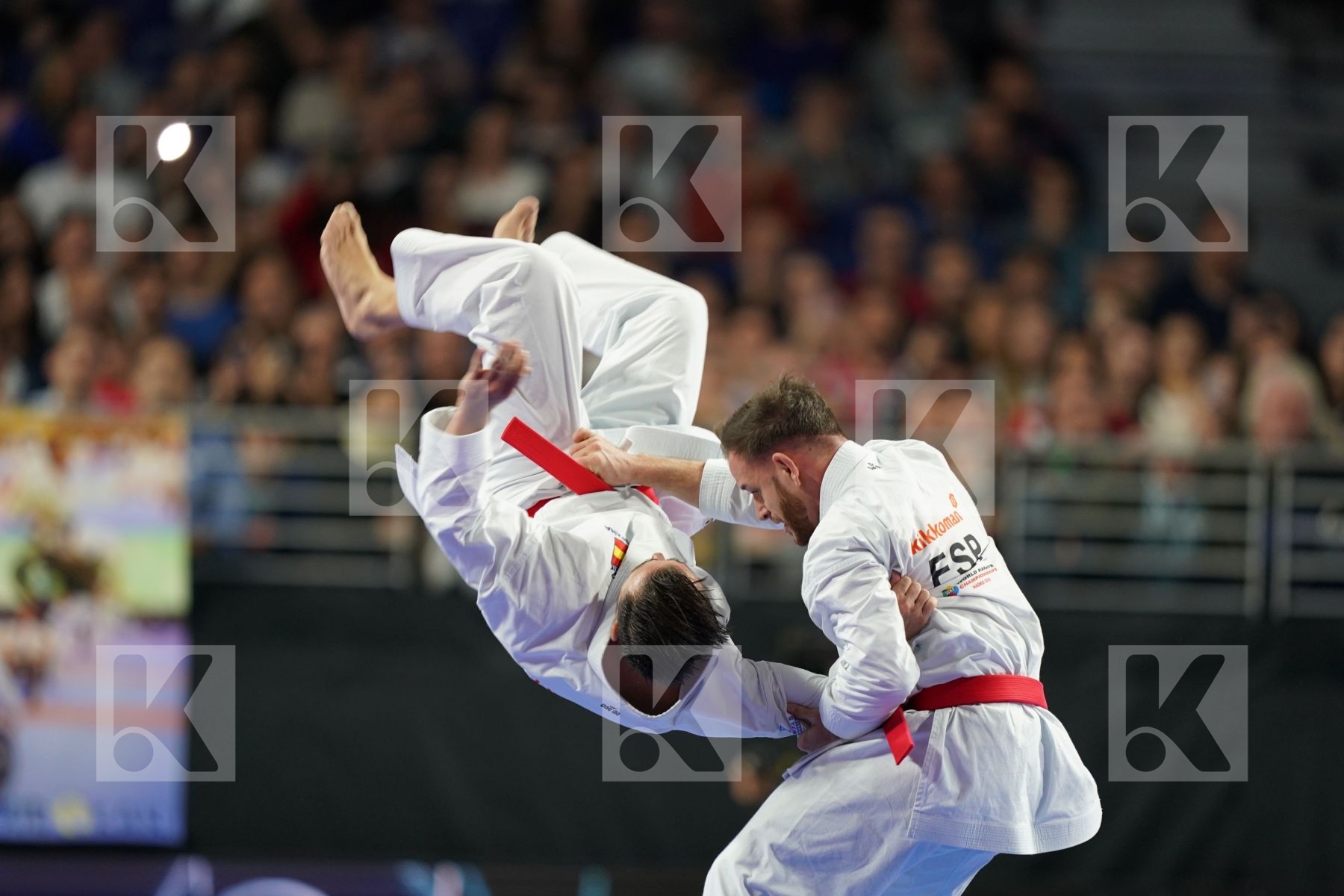 SPAIN(CARBONELL LOPEZ, GALAN LOPEZ, SALAZAR JOVER) in Senior Team Male Kata - Final bout