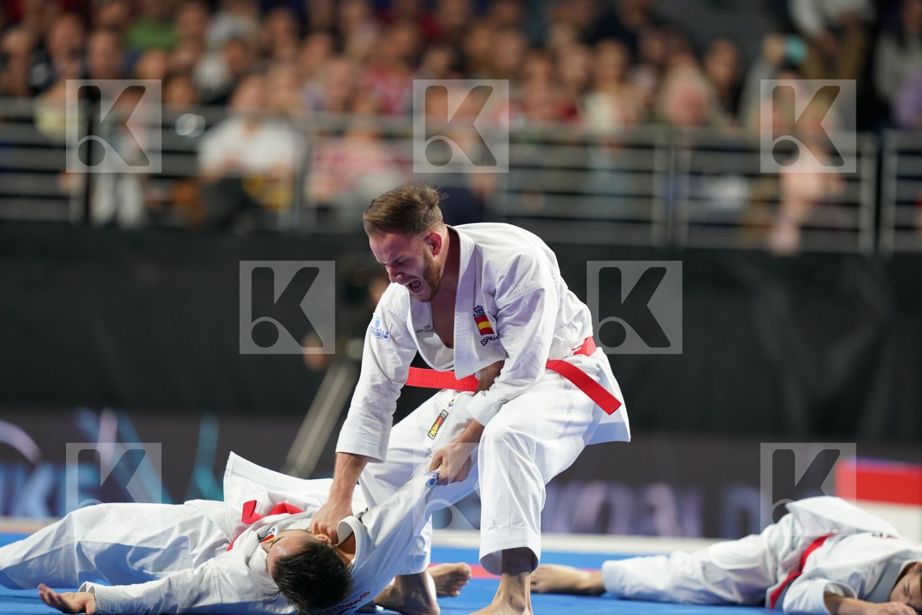 SPAIN(CARBONELL LOPEZ, GALAN LOPEZ, SALAZAR JOVER) in Senior Team Male Kata - Final bout
