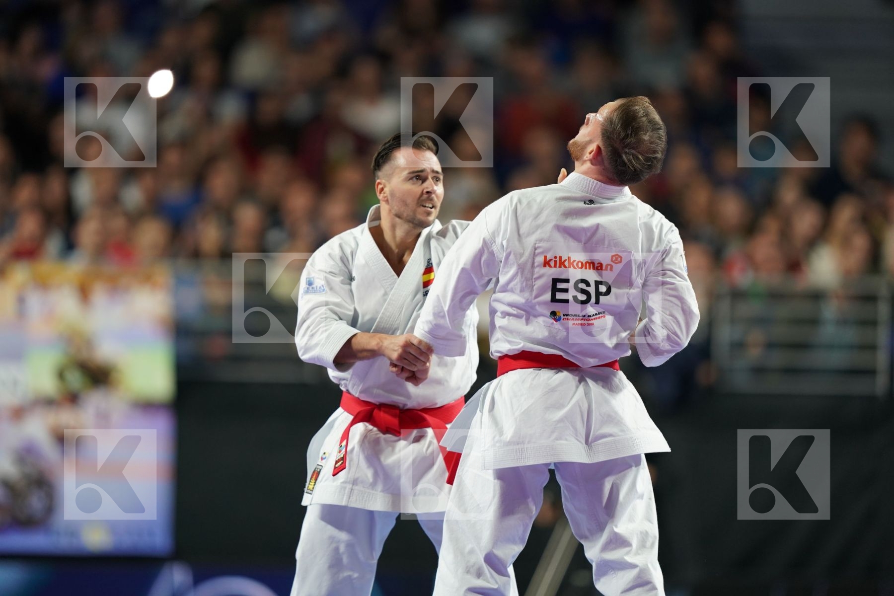 SPAIN(CARBONELL LOPEZ, GALAN LOPEZ, SALAZAR JOVER) in Senior Team Male Kata - Final bout