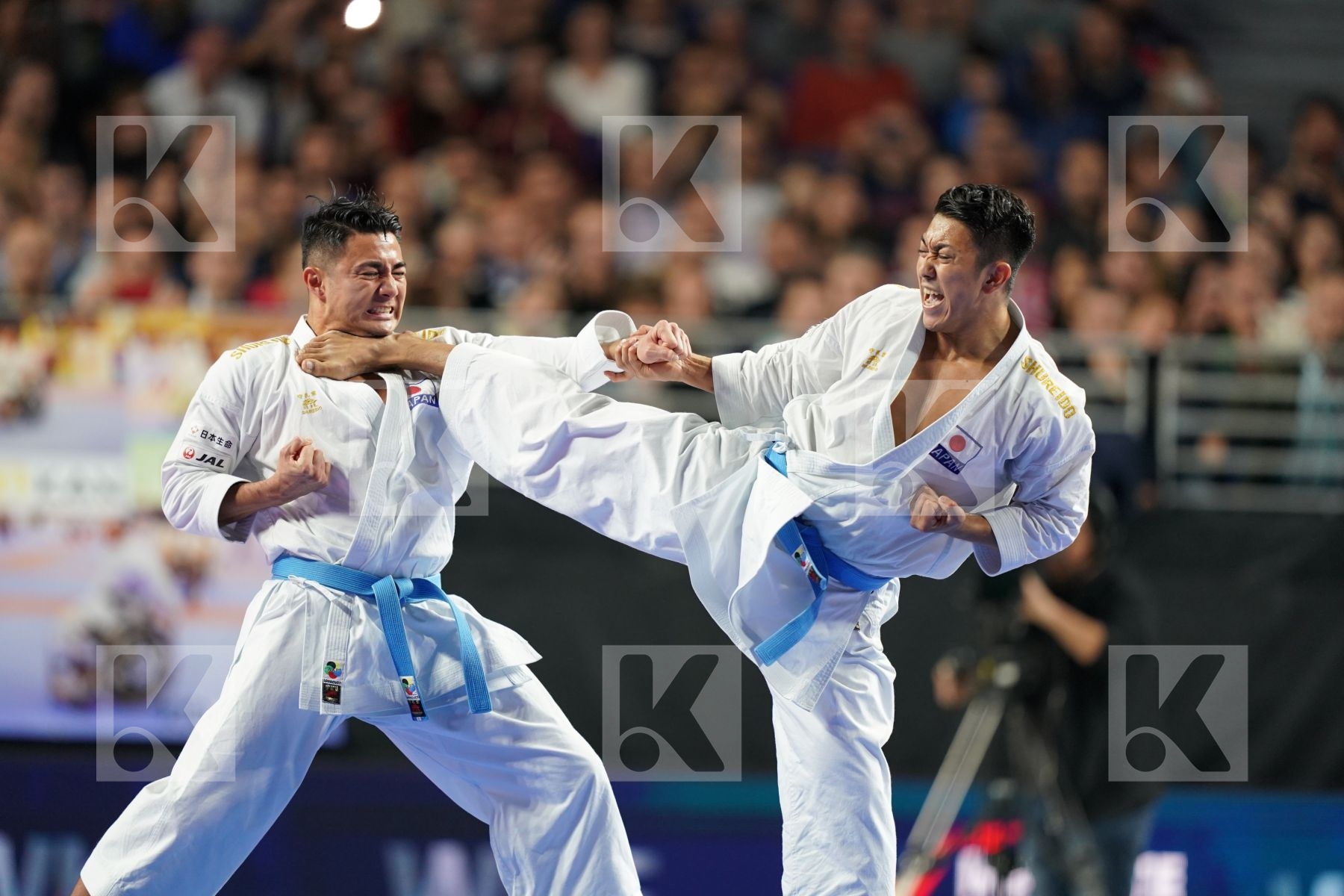 JAPAN (KINJO, KIYUNA, UEMURA) in Senior Team Male Kata - Final bout