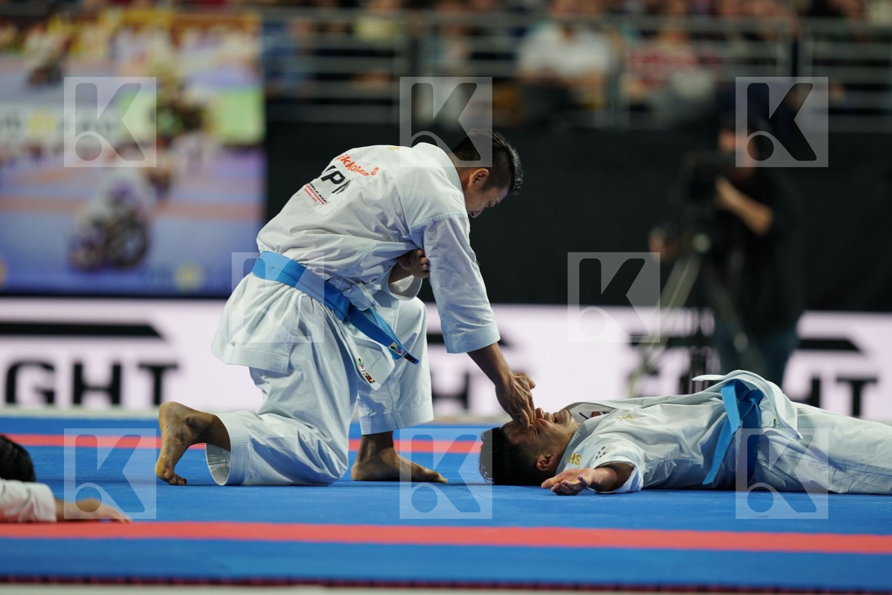 JAPAN (KINJO, KIYUNA, UEMURA) in Senior Team Male Kata - Final bout