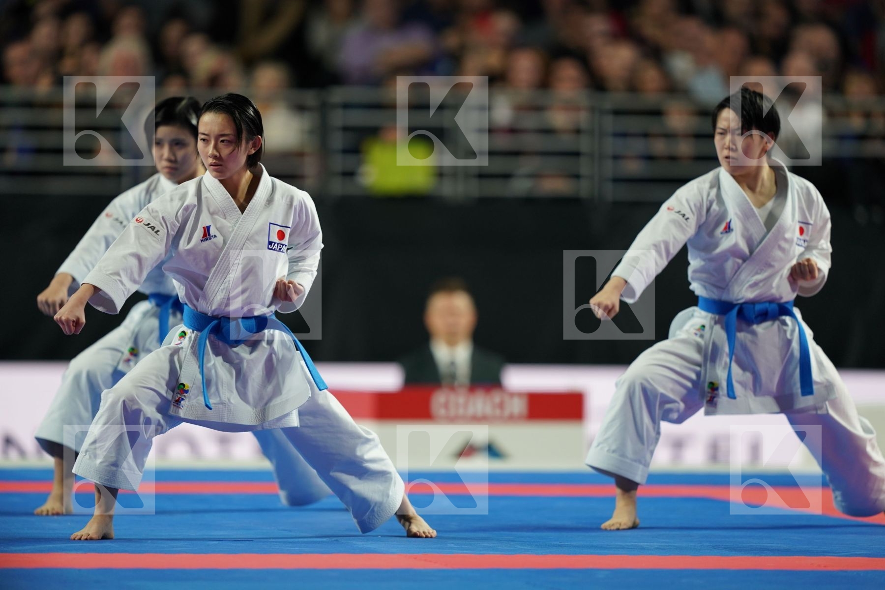 JAPAN (ISHIBASHI, MUGIYAMA, TAIRA) in Senior Team Female Kata - Final bout