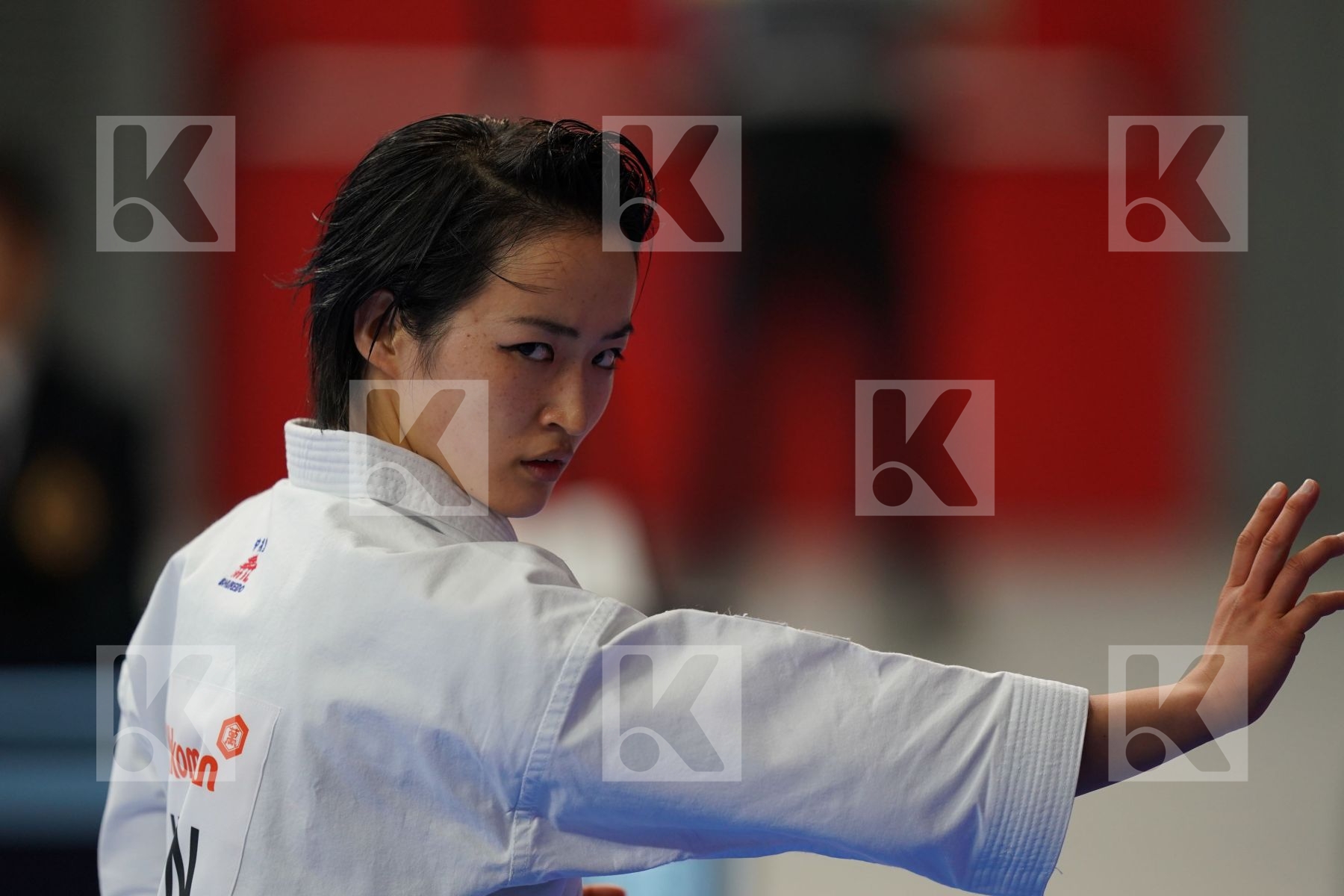 KIYOU SHIMIZU (JAPAN) in Senior Female Kata - Qualification