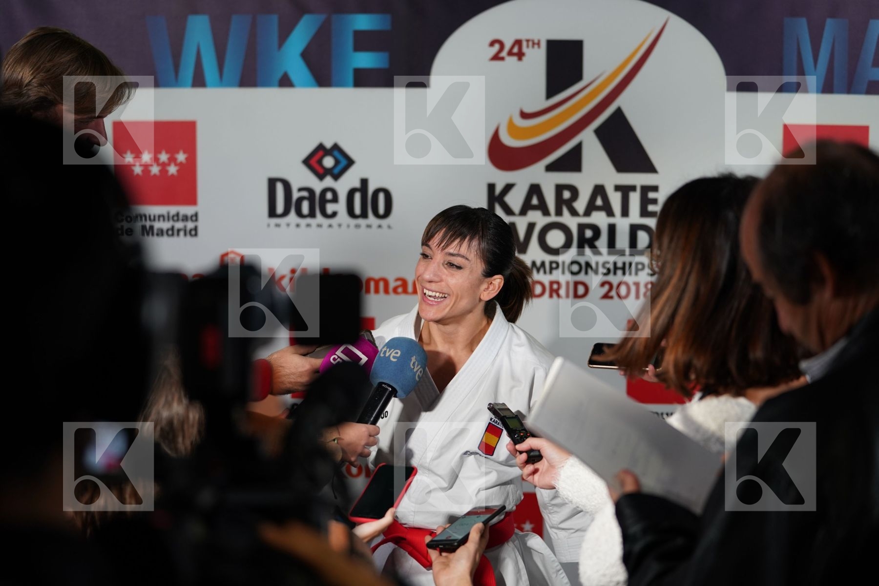 SANDRA SANCHEZ JAIME (SPAIN) in Senior Female Kata - Qualification