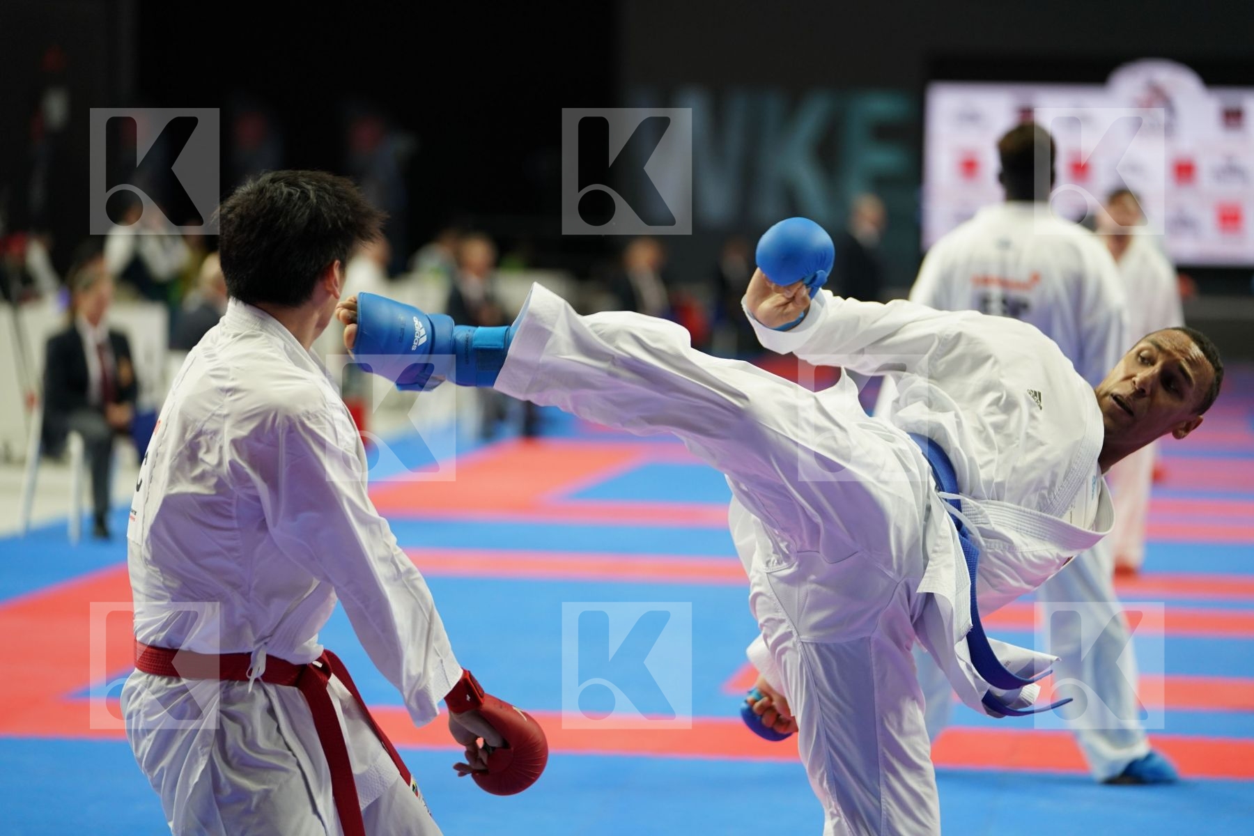 JONATHAN HORNE (GERMANY) in Senior Kumite 84+ Kg - Qualification