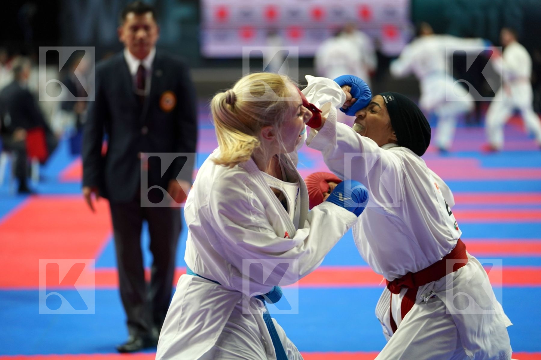 ELENI CHATZILIADOU (GREECE) in Senior Kumite 68+ Kg - Qualification