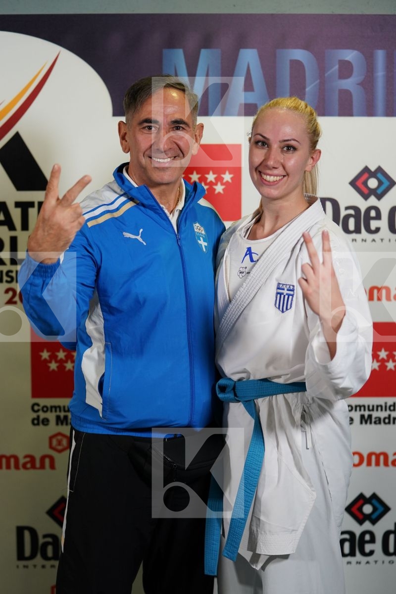 ELENI CHATZILIADOU (GREECE) in Senior Kumite 68+ Kg - Qualification