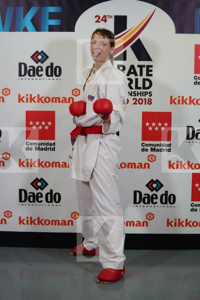 VICTORIA  ISAEVA  (RUSSIAN FEDERATION) in Senior Kumite Ð 68 Kg - Qualification
