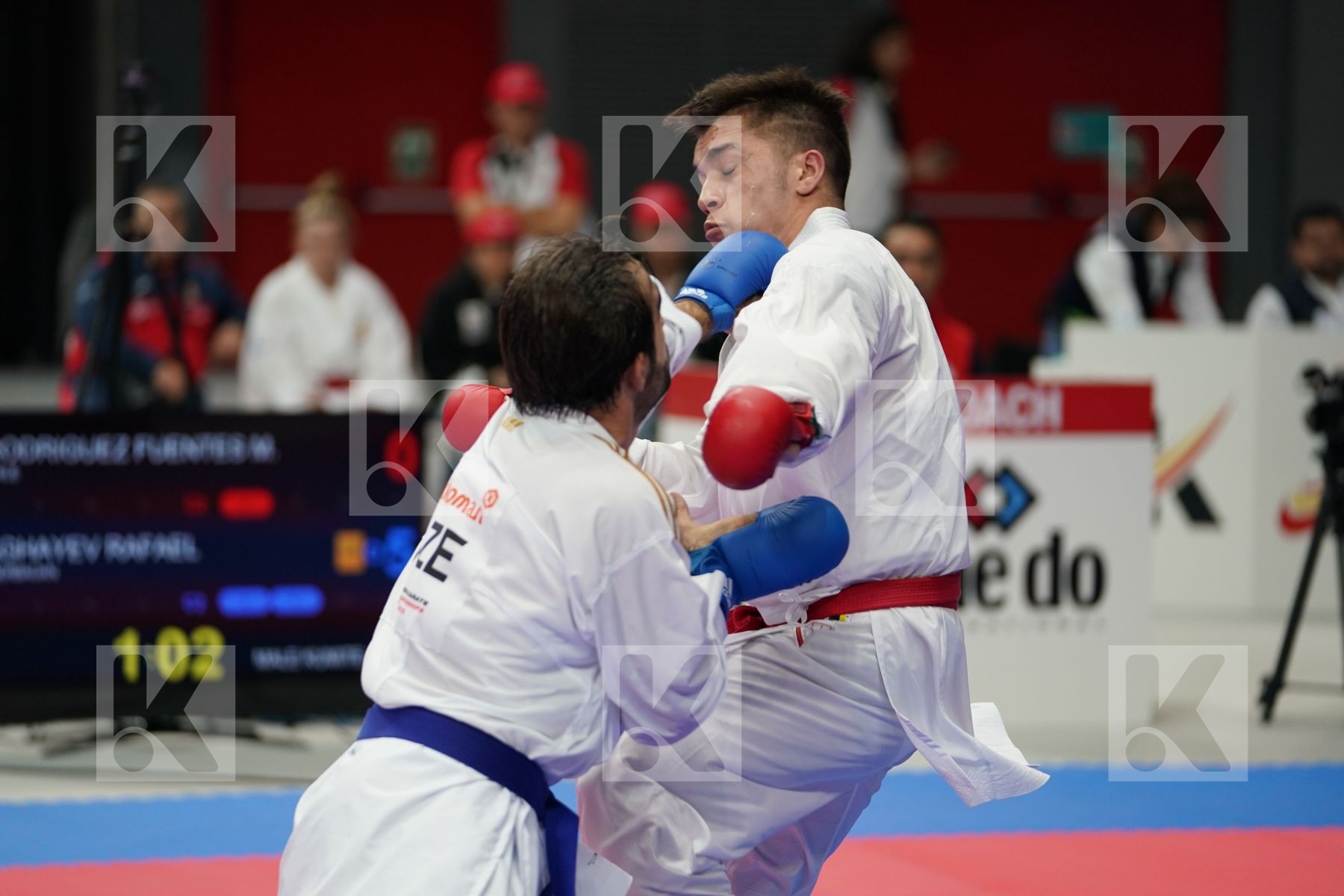 RAFAEL AGHAYEV (AZERBAIJAN) in Senior Kumite Ð 75 Kg - Qualification