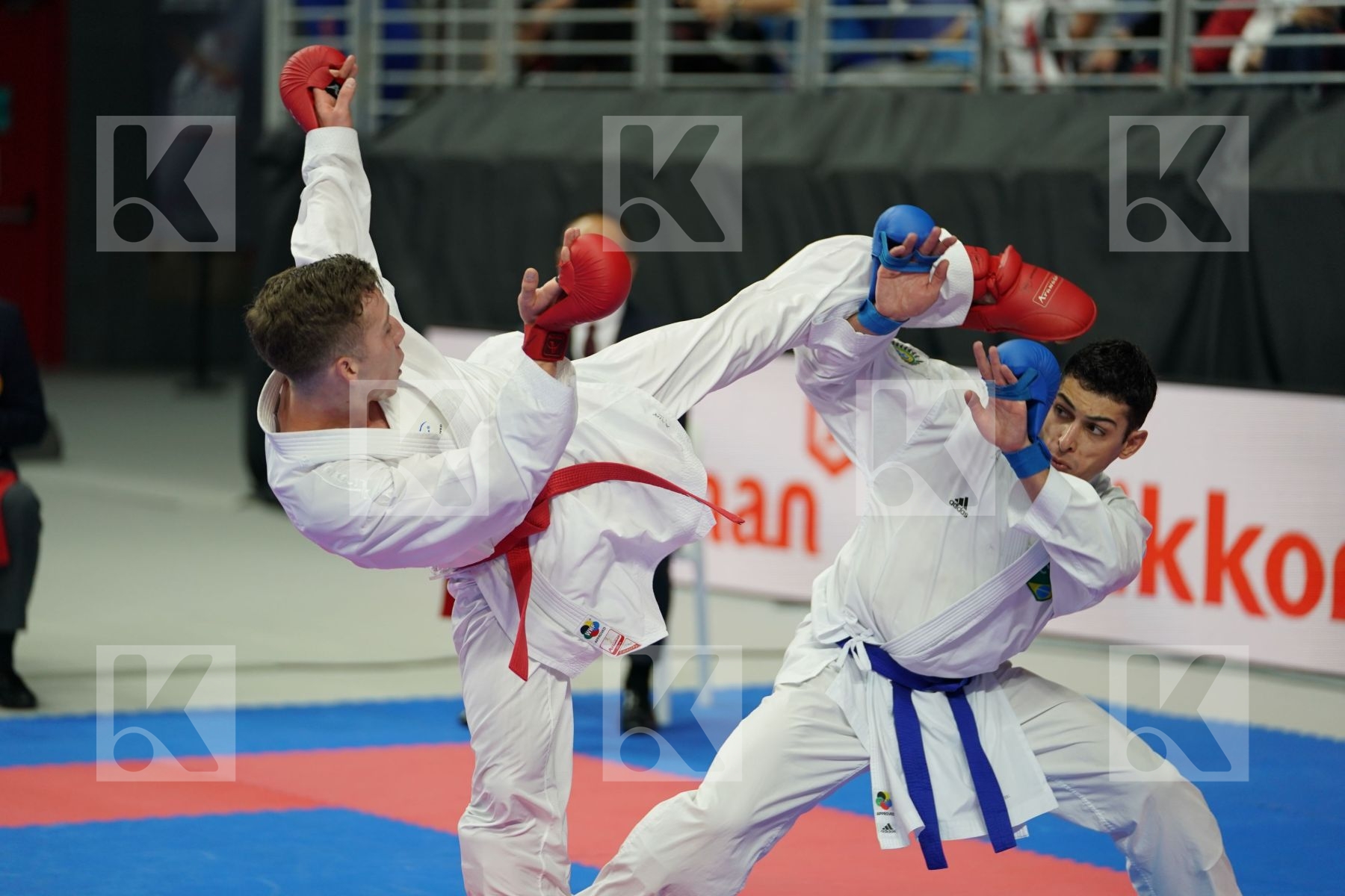 VINICIUS FIGUEIRA (BRAZIL) in Senior Kumite -67 Kg - Qualification