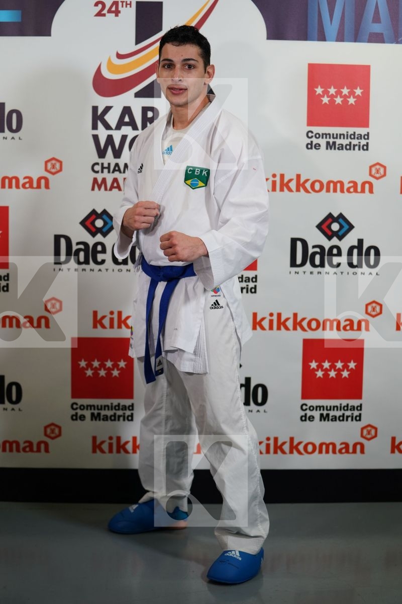 VINICIUS FIGUEIRA (BRAZIL) in Senior Kumite -67 Kg - Qualification