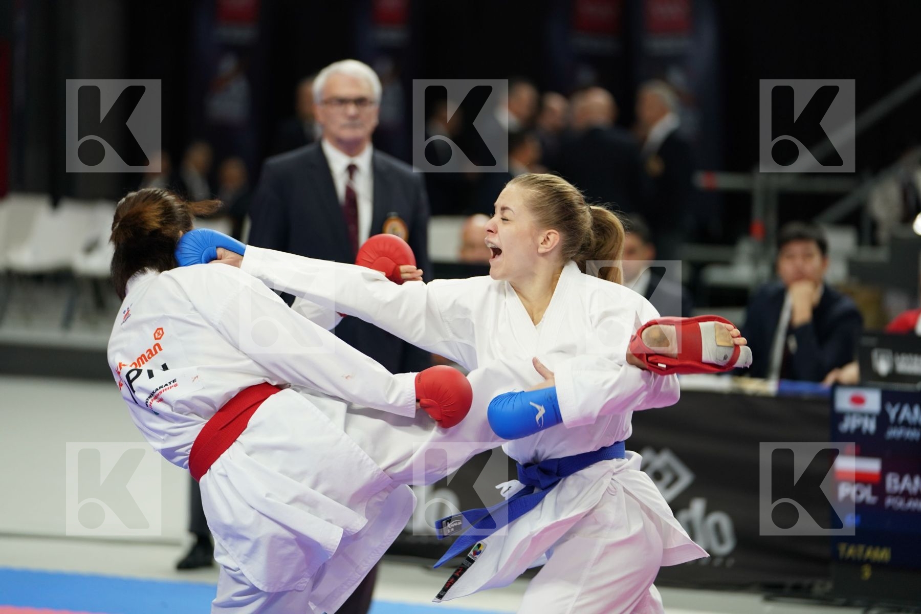 DOROTA BANASZCZYK (POLAND) in Senior Kumite -55 Kg - Qualification
